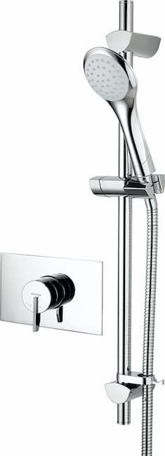Bristan Sonique2 Thermostatic Recessed Shower Valve with Adjustable Riser Chrome - SOQ2 SHCAR C