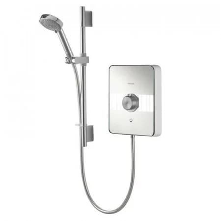 Aqualisa Lumi Electric Shower White and Chrome 8.5kW - LME8521