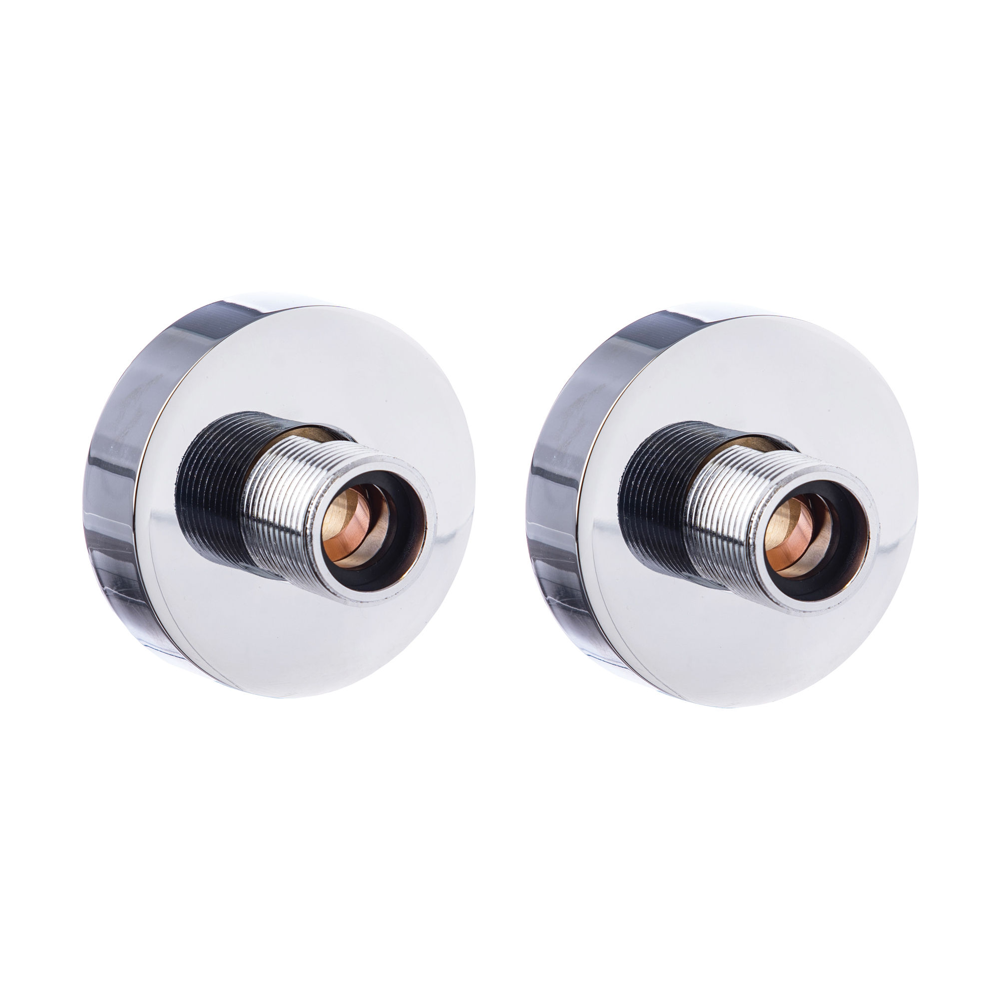 Altecnic Shower Fast Fit Connections Round Chrome Plate - 6061001