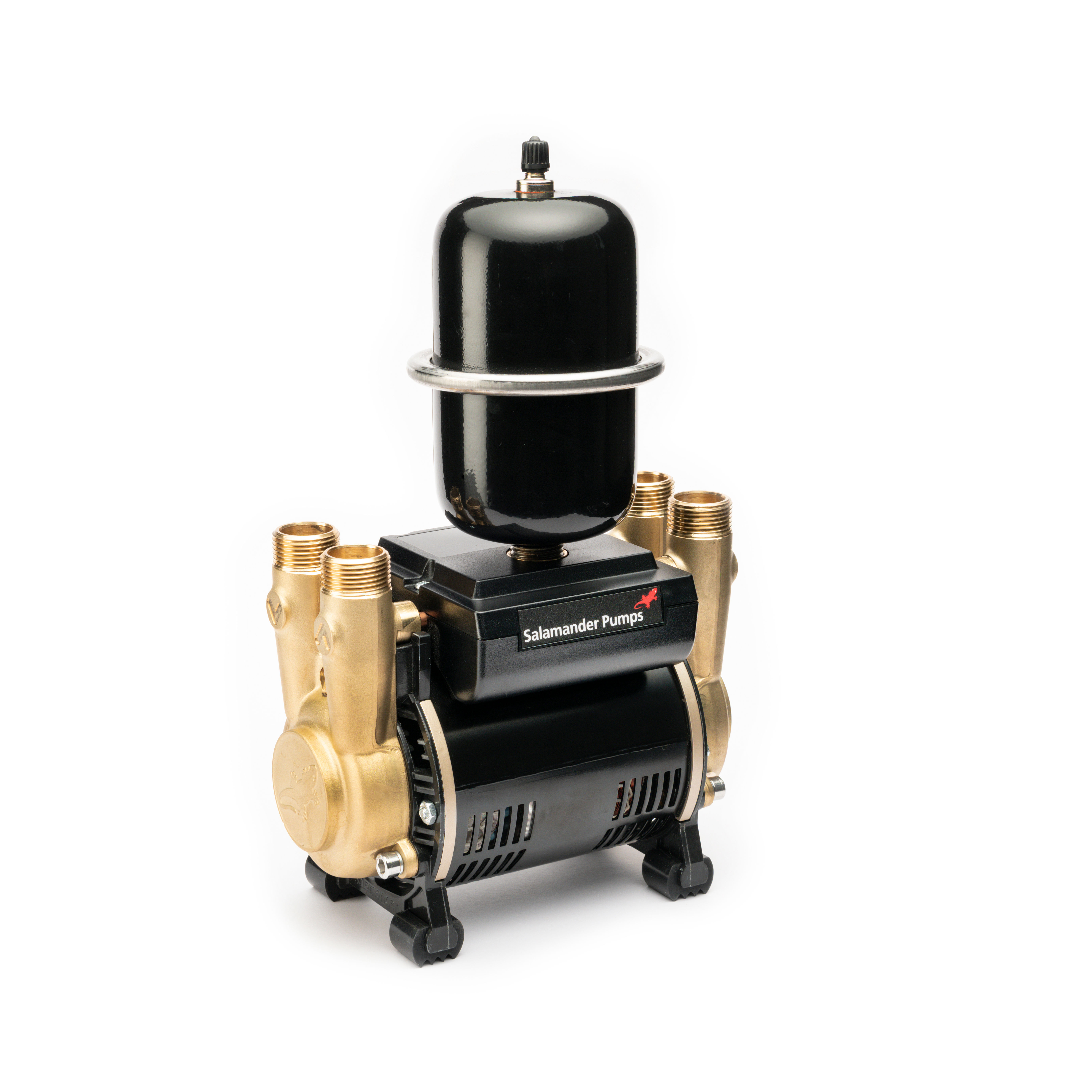 Salamander CT Force 30TU 3.0 Twin Universal Brass Shower and Whole House Pump