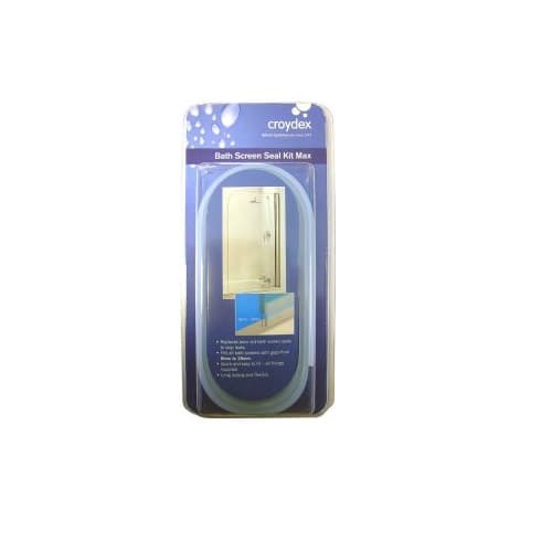 Croydex Bath Screen Seal Kit 8-18mm Glass - AM160432