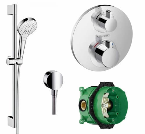 Hansgrohe Croma Select S with Ecostat 1 Way Pack - 88100950