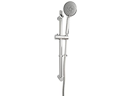 Croydex Essentials Leo Five Function Shower Set Chrome - AM175841PB