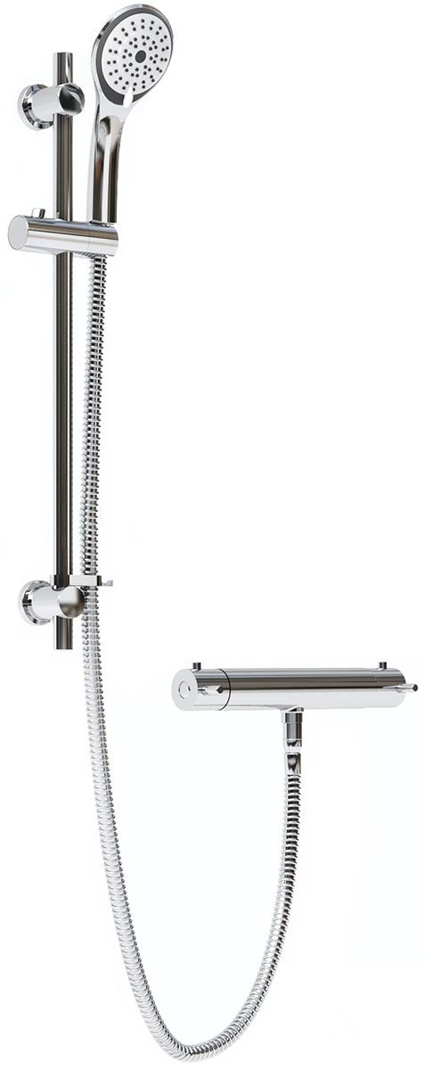 Bristan Prism Thermostatic Bar Shower with Multi Function Handset - PMSHXMMCTFFC