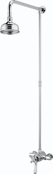 Bristan Regency Exposed Mini Shower Valve with Rigid Riser - R2 SHXRR C
