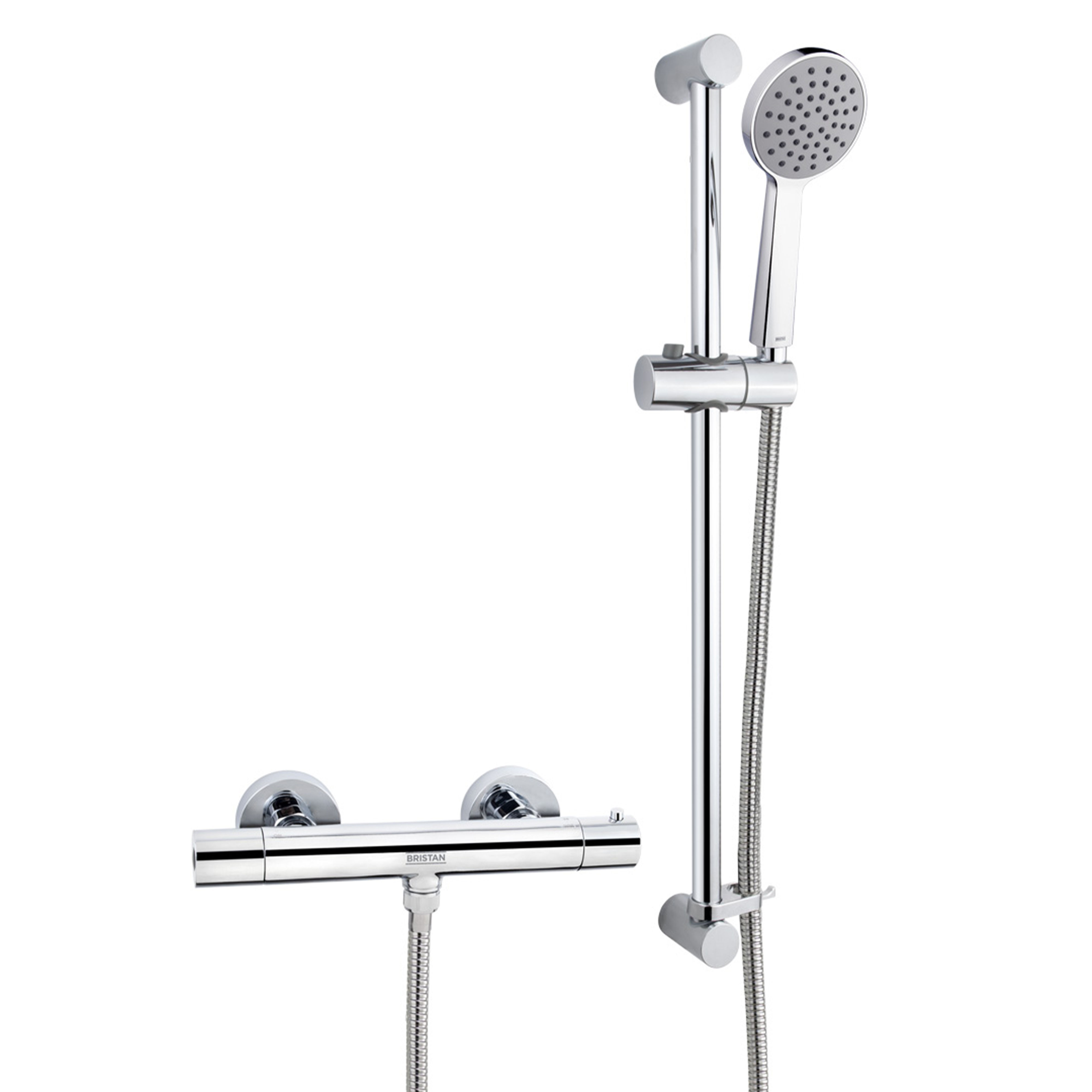 Bristan Zing2 Safe Touch Bar Mixer Shower with Fast Fit Connections Chrome - ZI SHXSMCTFF C