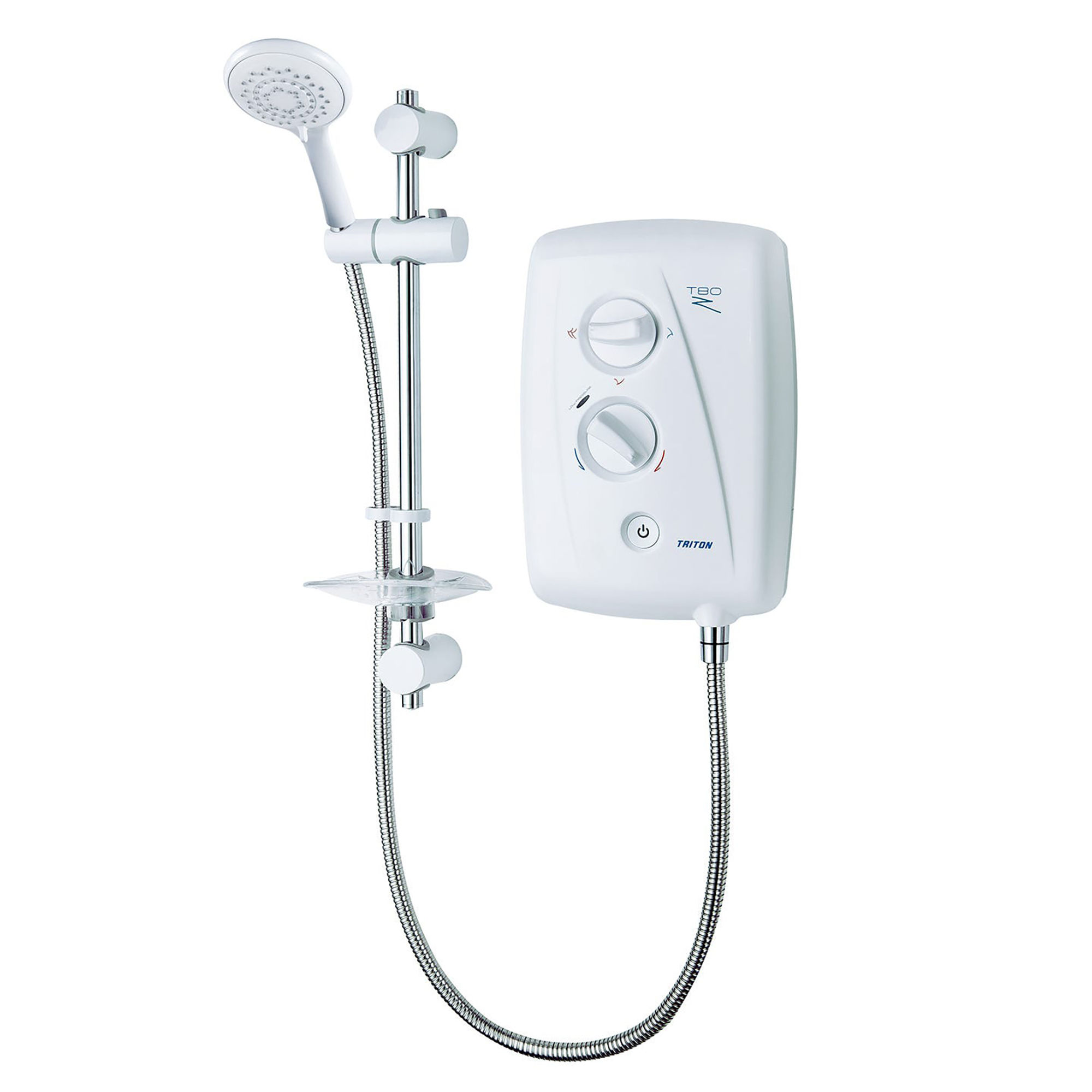 Triton T80Z Fast Fit Electric Shower White 8.5kW