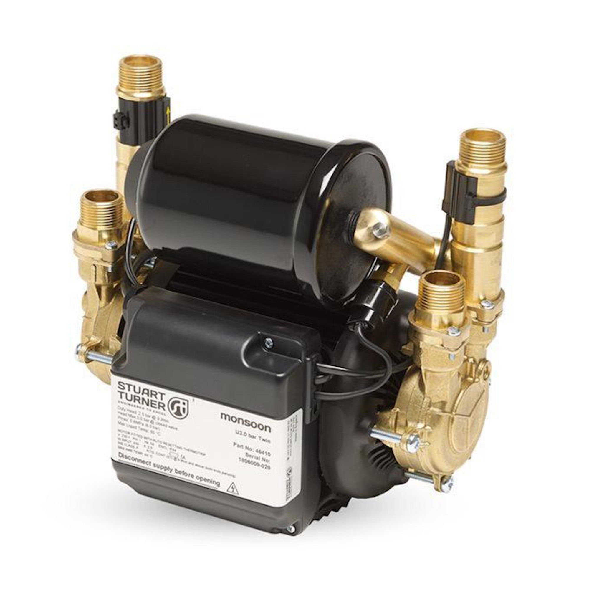 Stuart Turner Monsoon Universal Twin Shower Pump 2.0 Bar