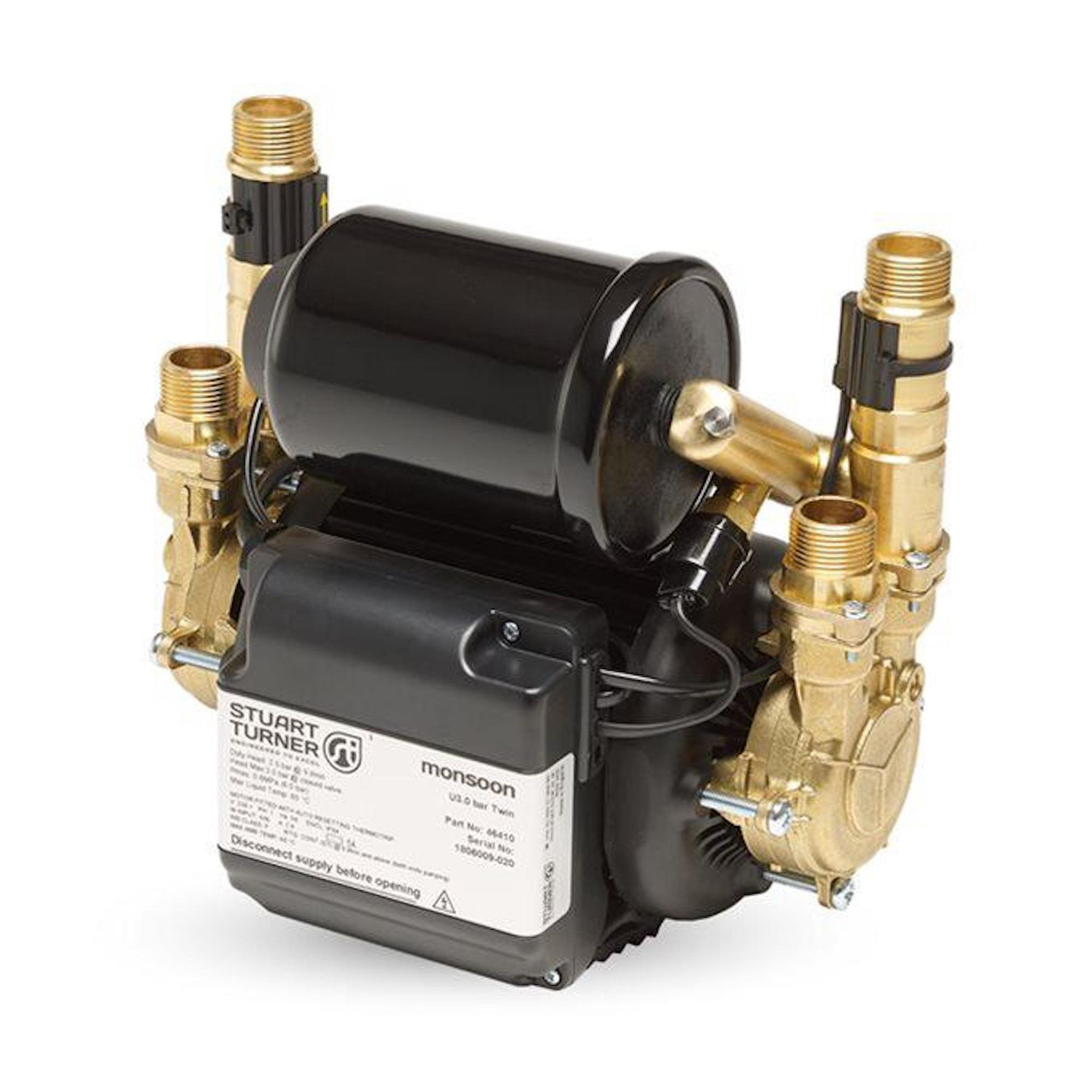 Stuart Turner Monsoon Universal Twin Shower Pump 4.0 Bar