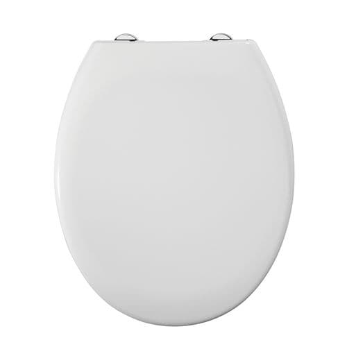 Neutron Top Fix Quick Release Soft Close Toilet Seat White (Secure Fix) 8901WSCSF