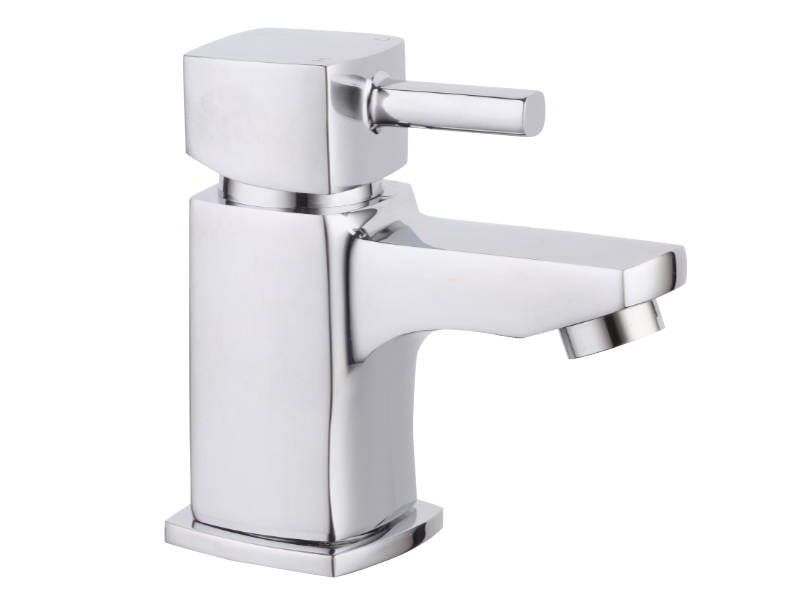 Loui Mini Mono Basin Mixer Tap with Clicker Waste