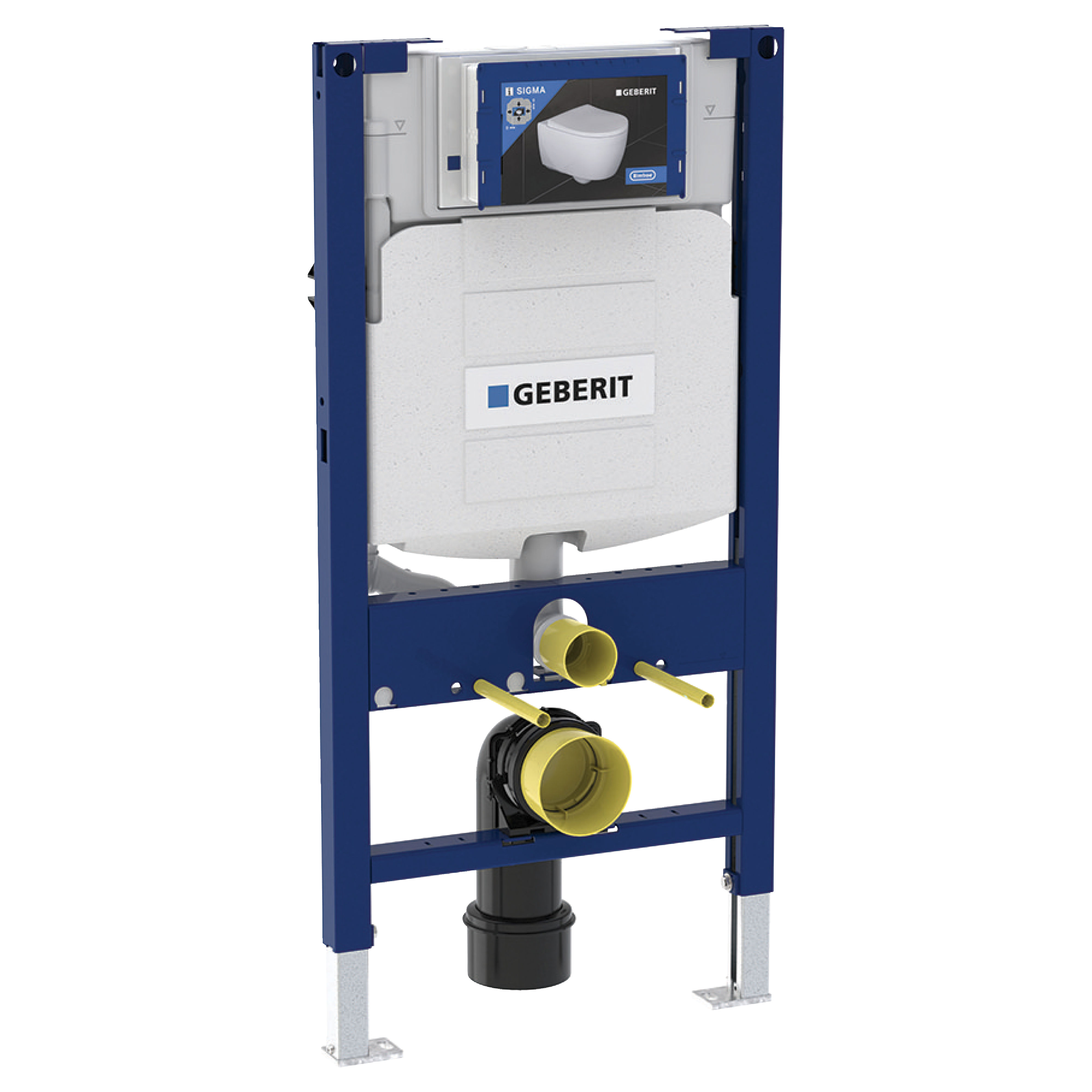Geberit Duofix Frame with Sigma Concealed Cistern 98cm x 50cm - 111.911.00.3