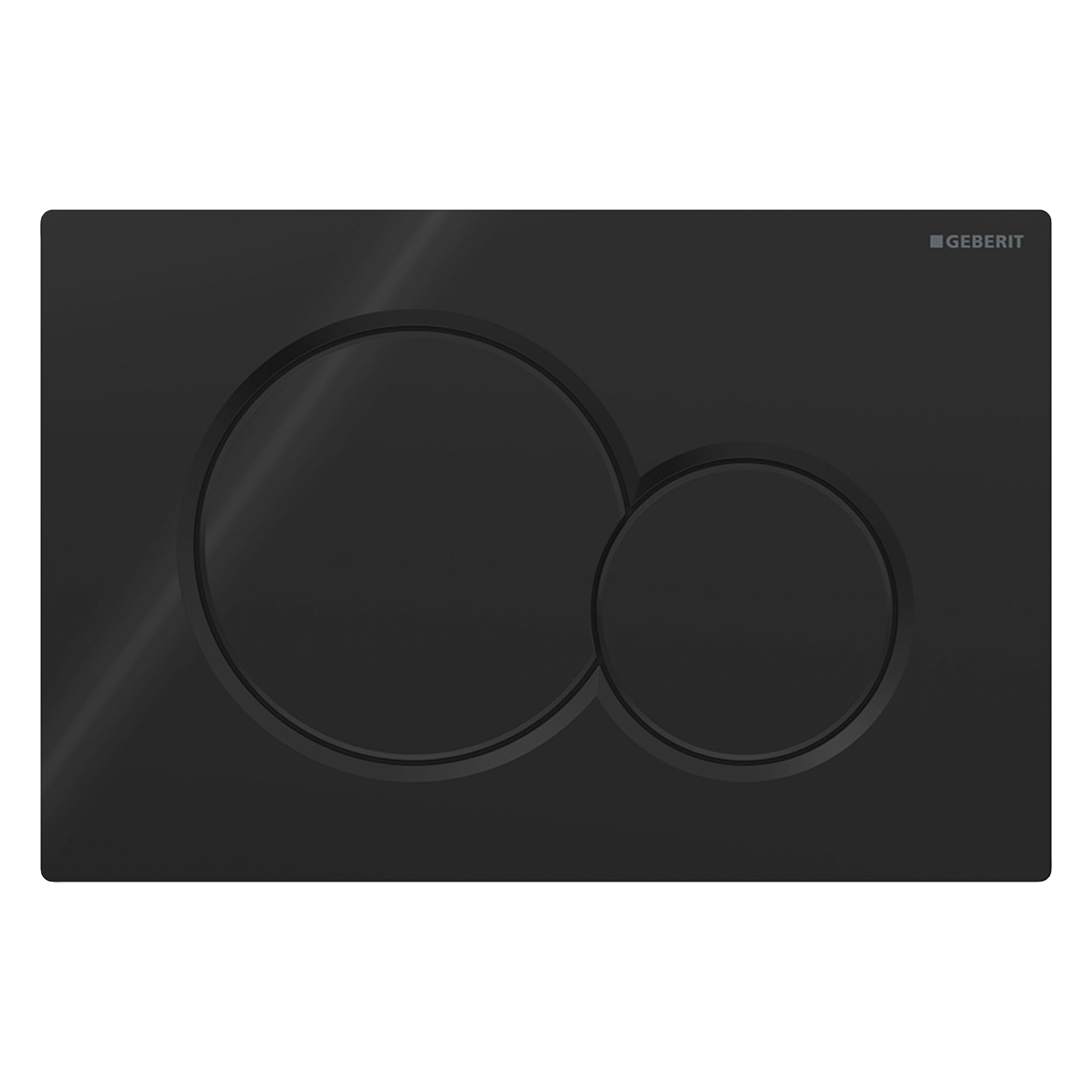 Geberit Sigma01 Dual Flush Plate Black - 115.770.DW.5