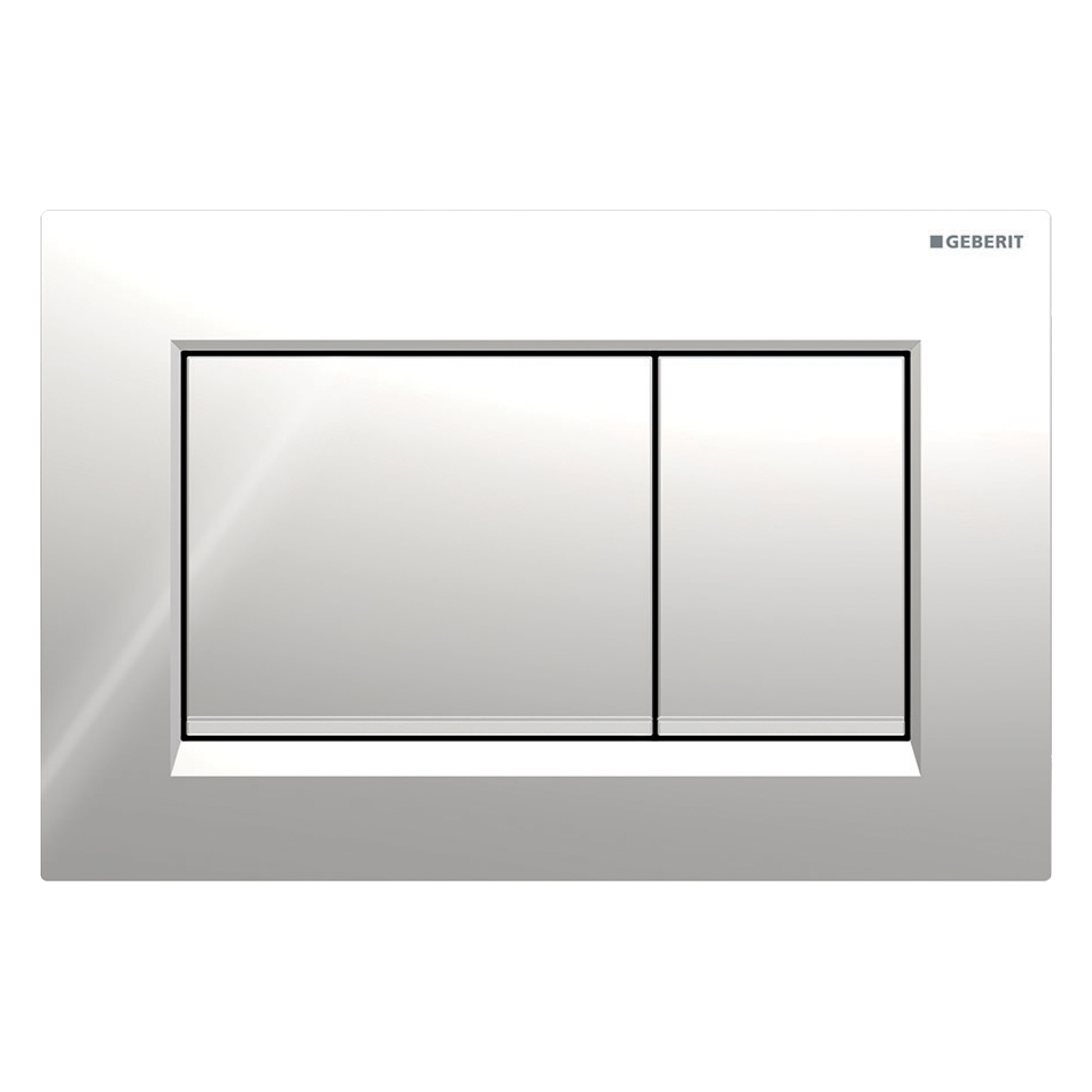 Geberit Sigma30 Dual Flush Plate Gloss Chrome - 115.883.KH.1