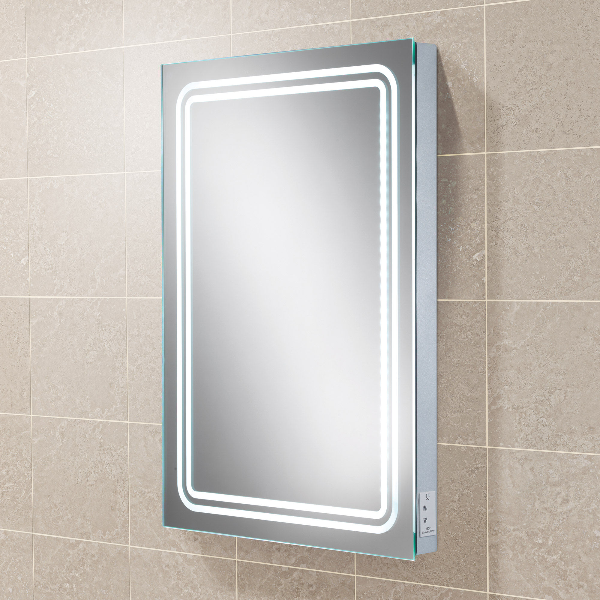 HIB Rotary LED Bathroom Mirror