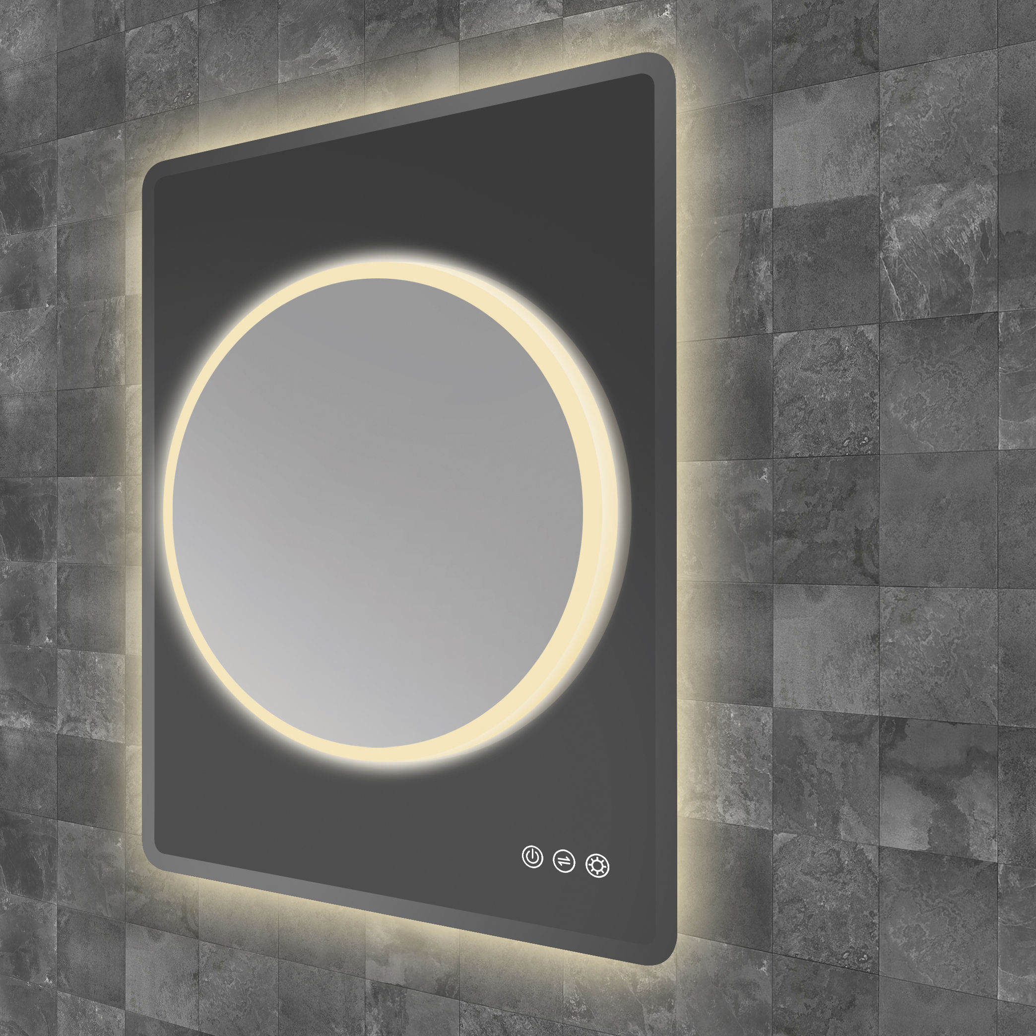 HiB Frontier 60 Dimmable LED Bathroom Mirror - 78725000
