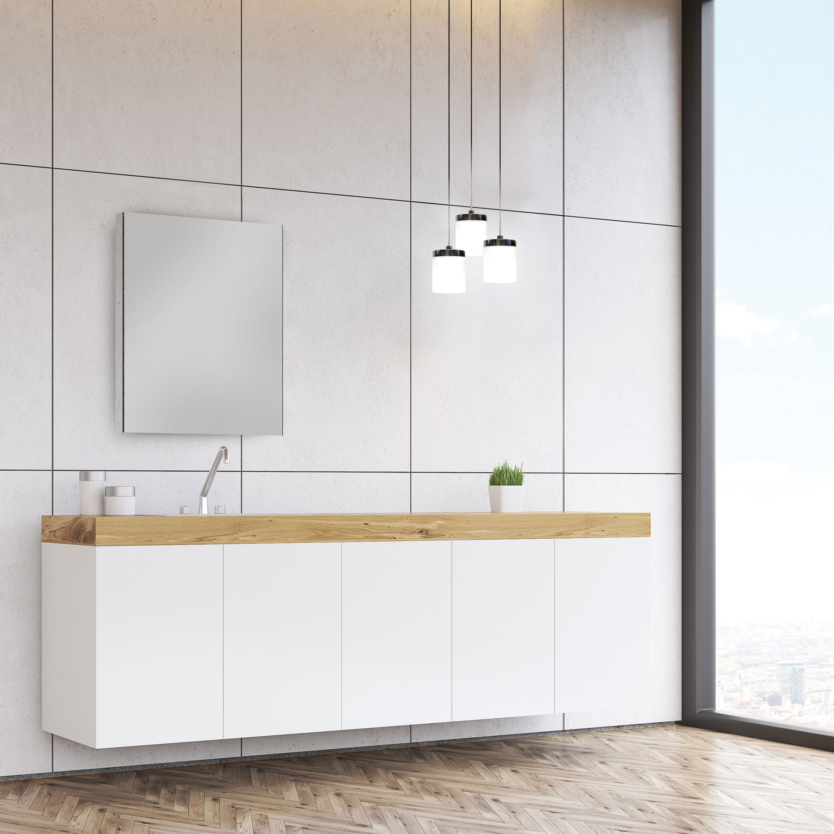HiB Triumph 50 Bathroom Mirror - 45100