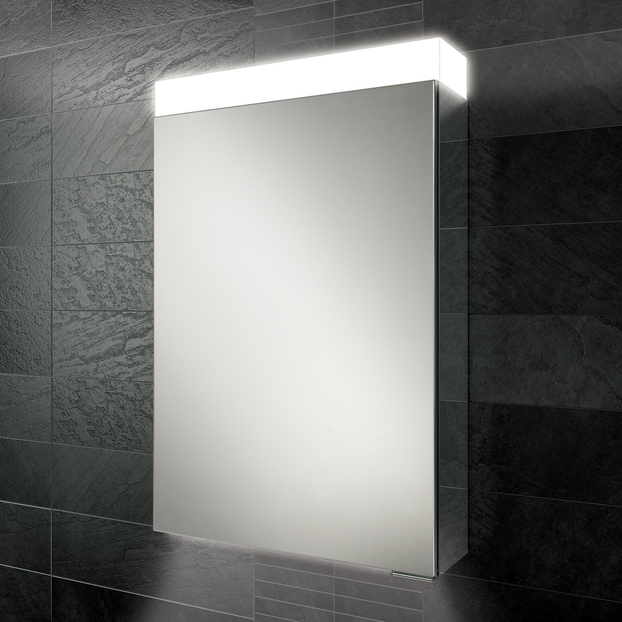 HiB Apex 50 Mirrored Bathroom Cabinet - 47000