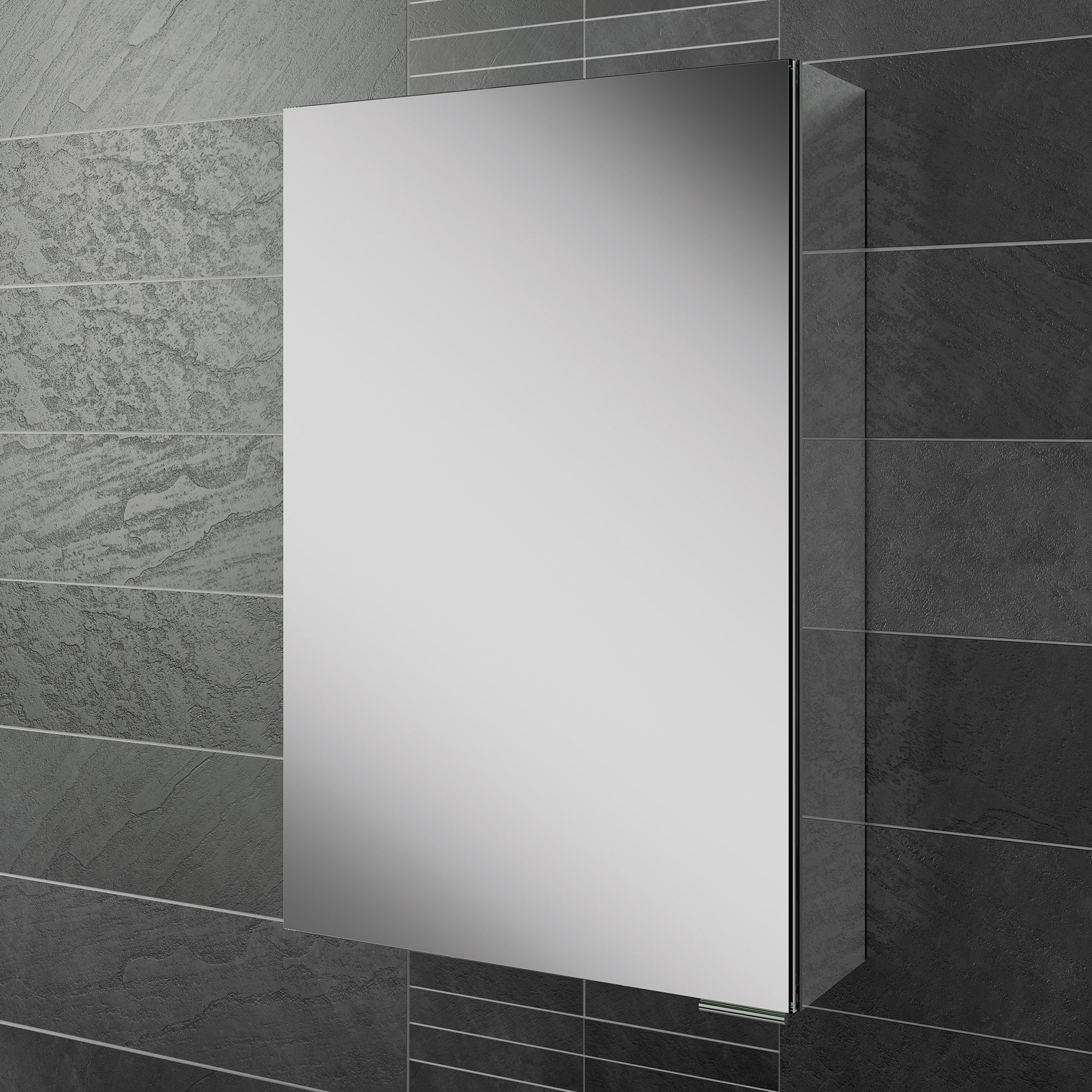 HiB Eris 50 Mirrored Bathroom Cabinet - 45100