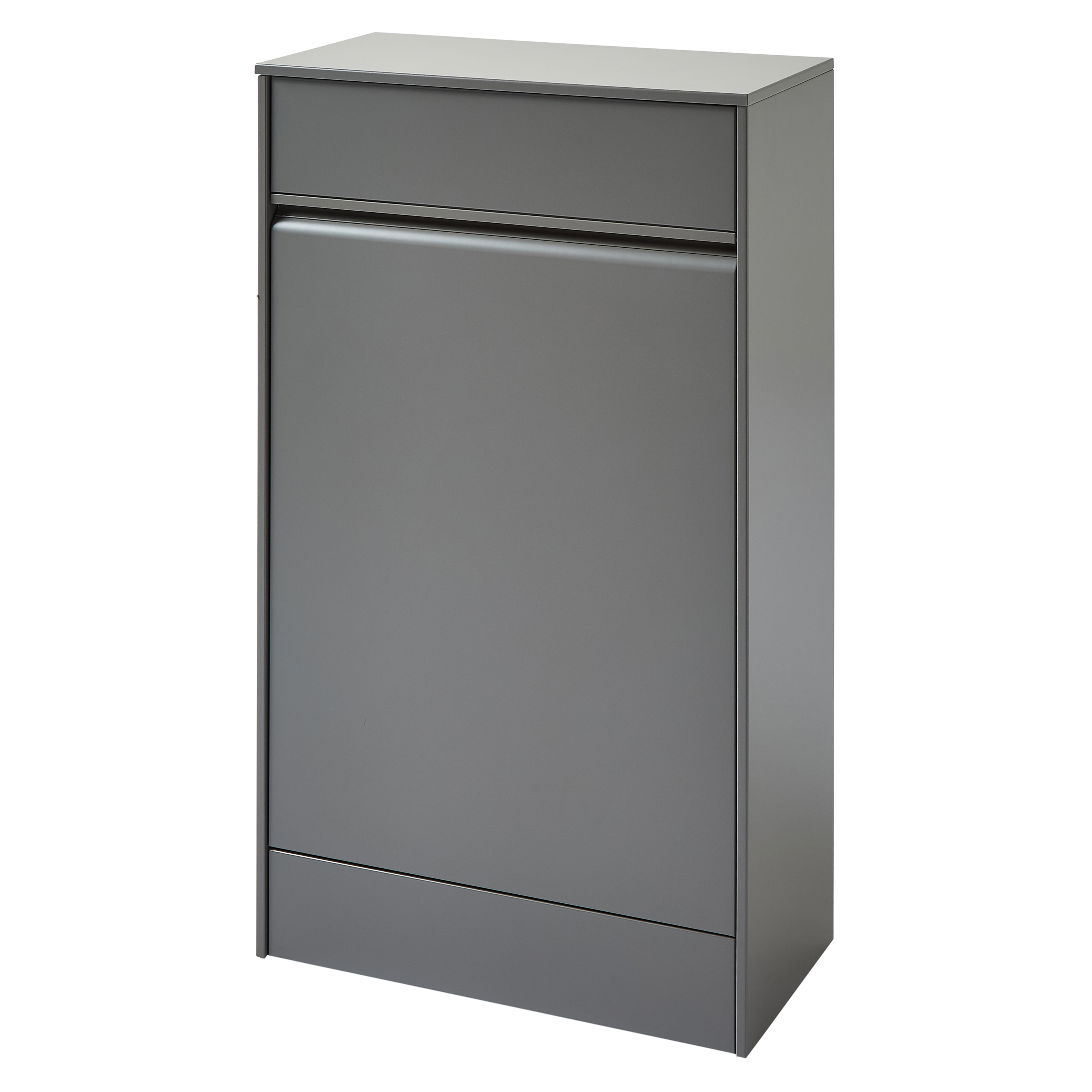 Kartell K-Vit Moon WC Unit Matt Grey 500mm - MOONWC-G