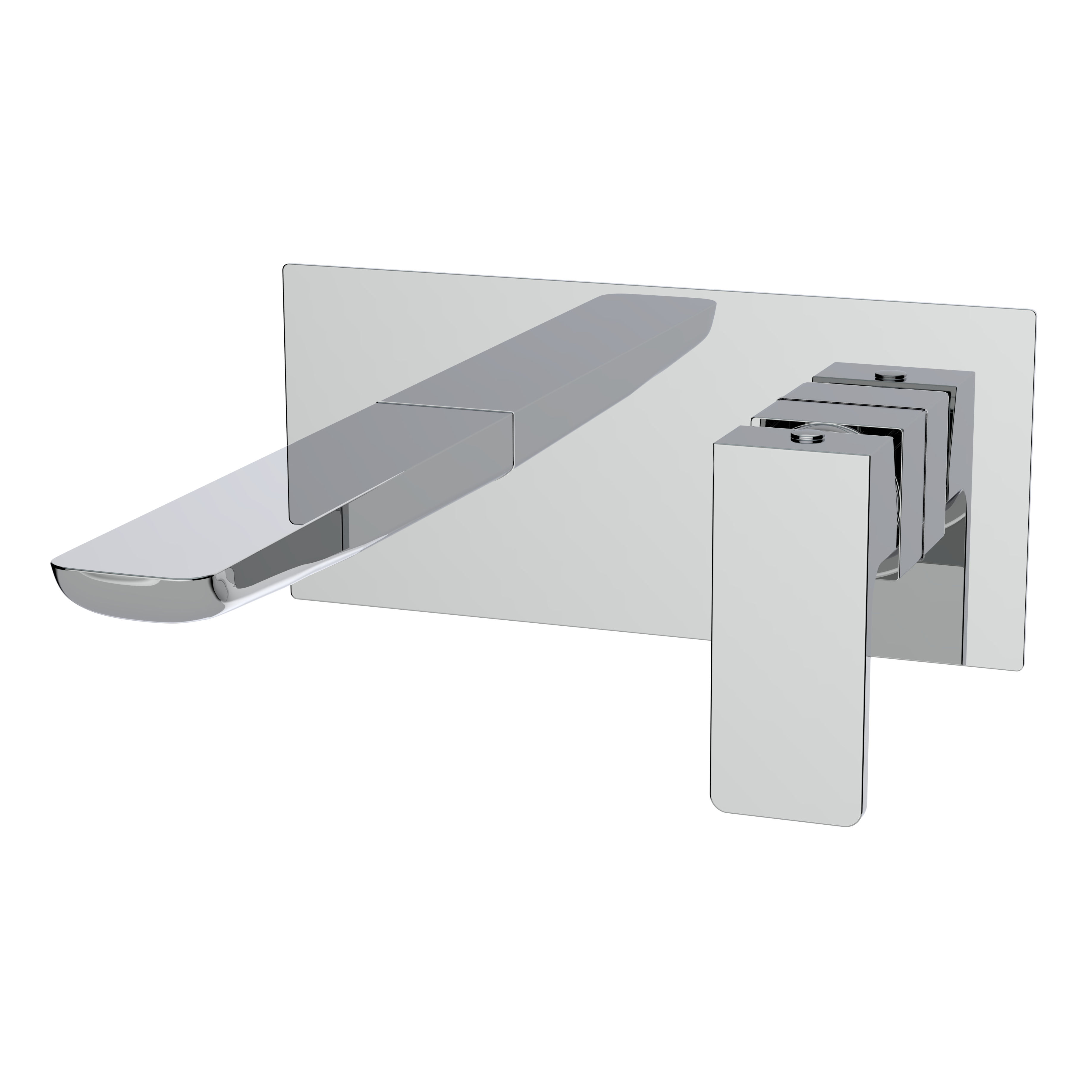 Kartell K-Vit Kolt Wall Mounted Basin Mixer Tap Chrome - TAP306KCP