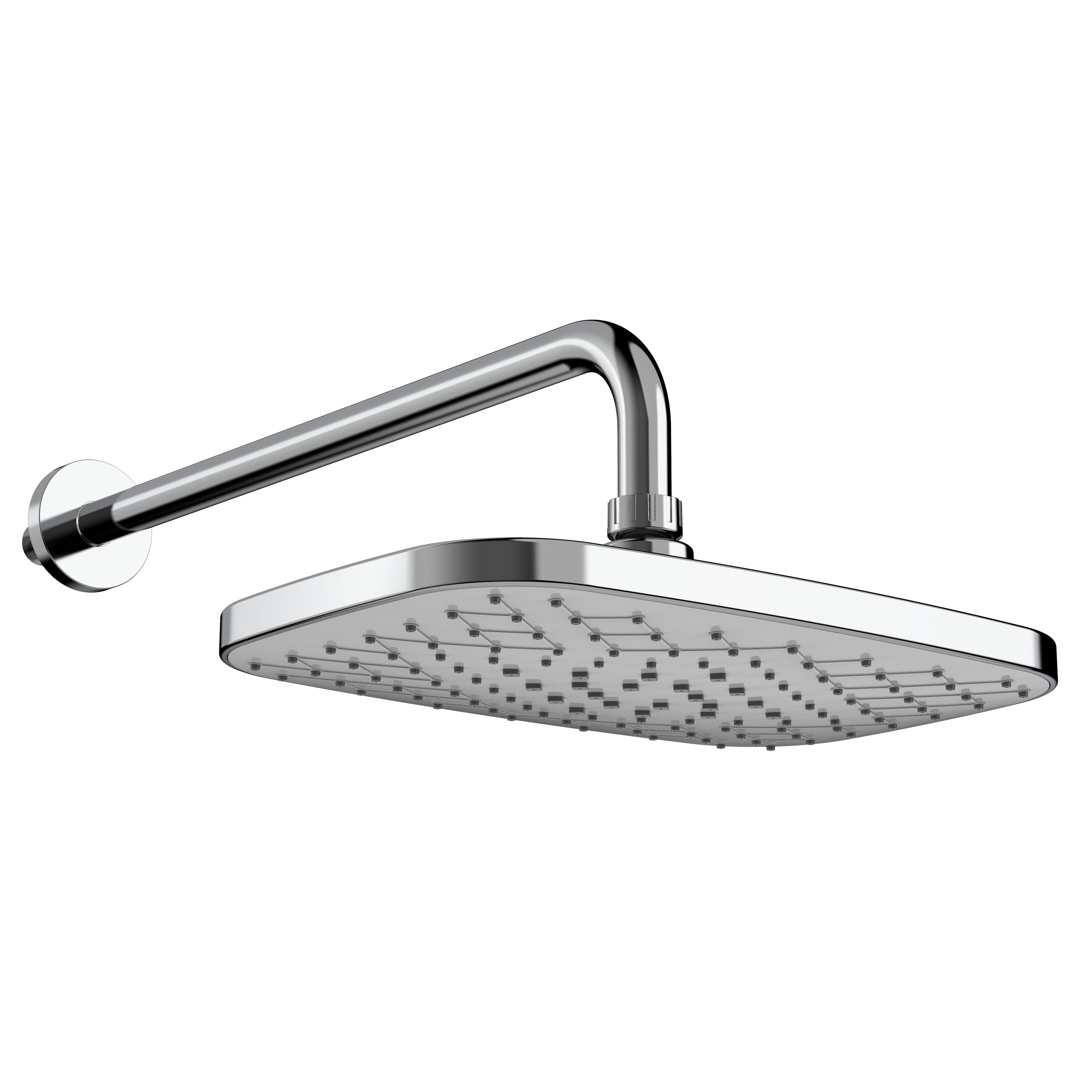 Kartell K-Vit Kolt Fixed Shower Head and Arm Chrome - SHO305KCP