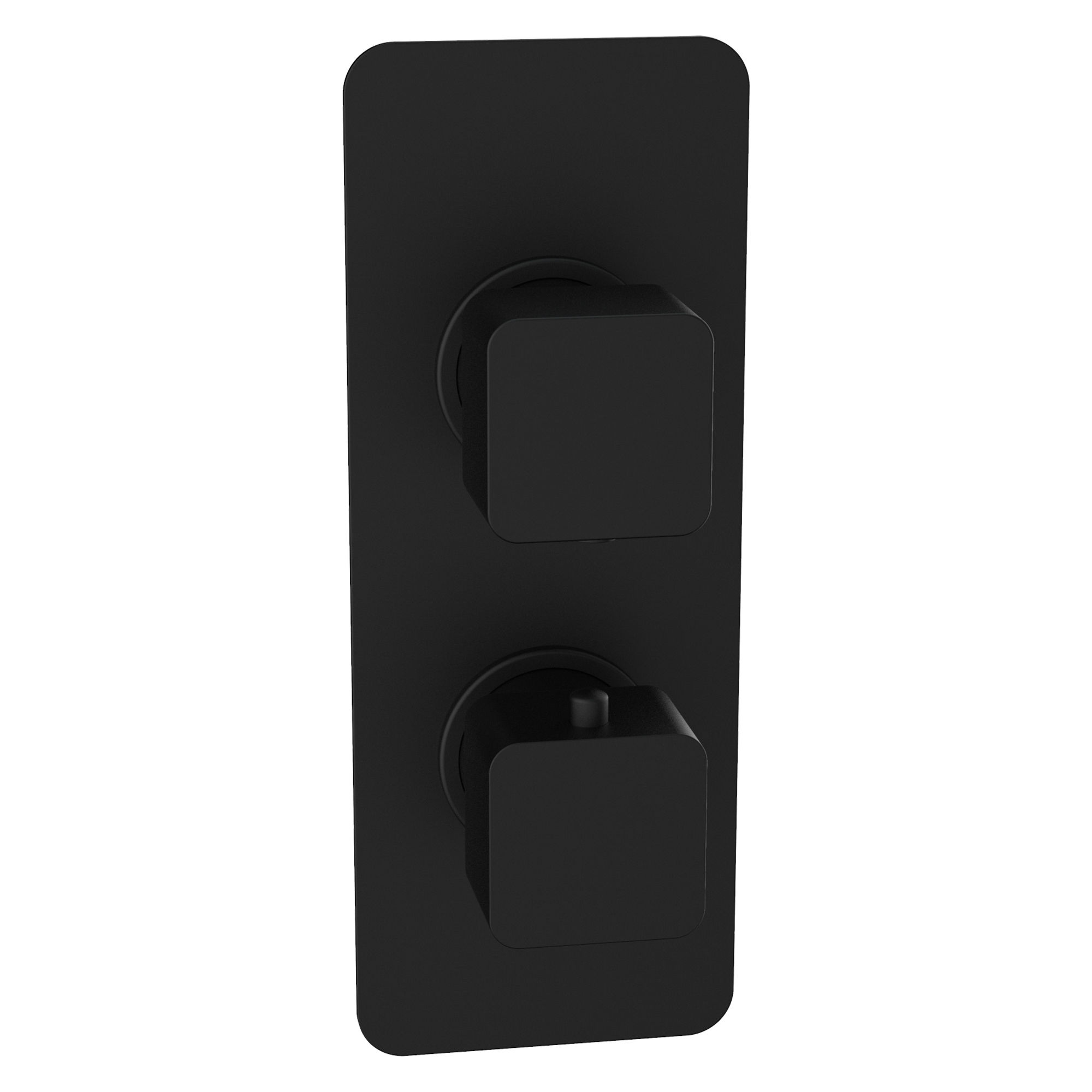 Kartell K-Vit Kolt Concealed Shower Valve (Single Outlet) Matt Black - SHO313KBL