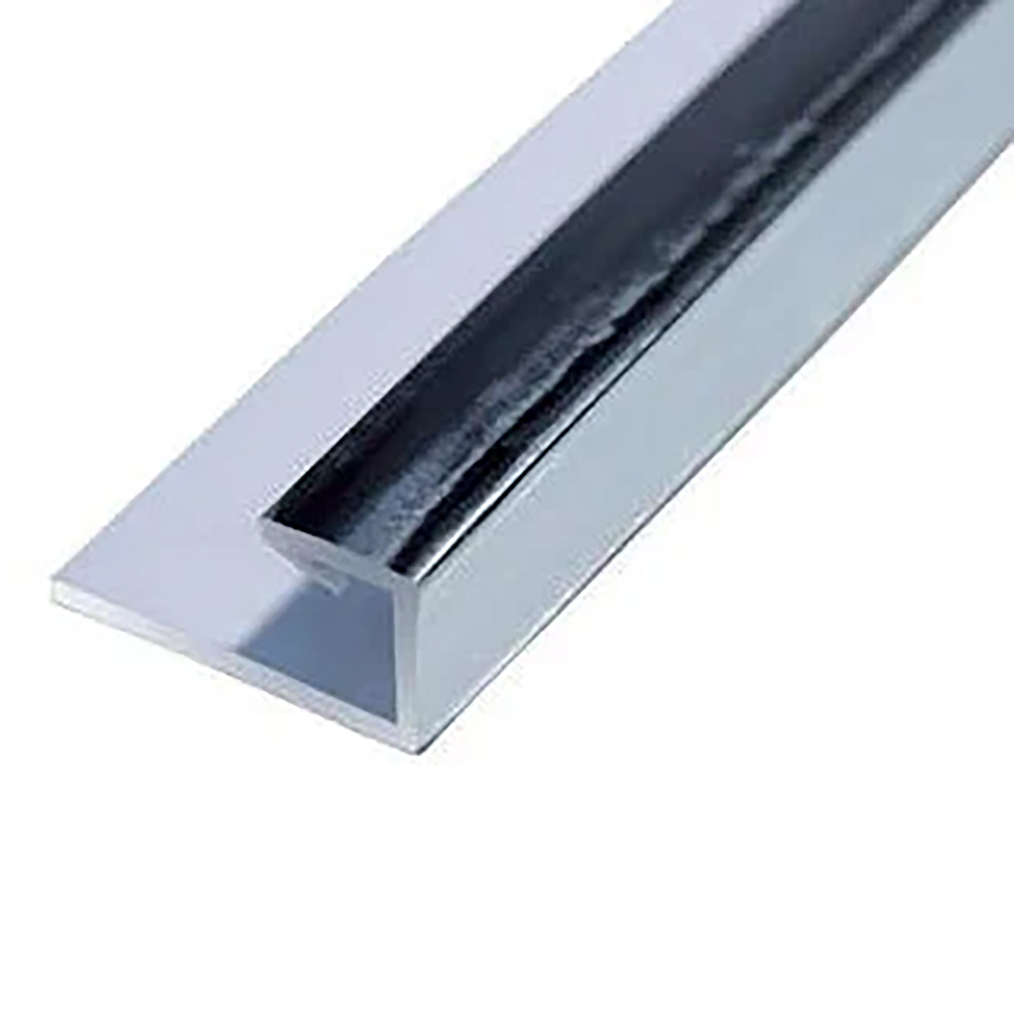 Kartell K-Vit End Cap Trim Chrome 10mm x 40mm x 2400mm - WPT10-EUC