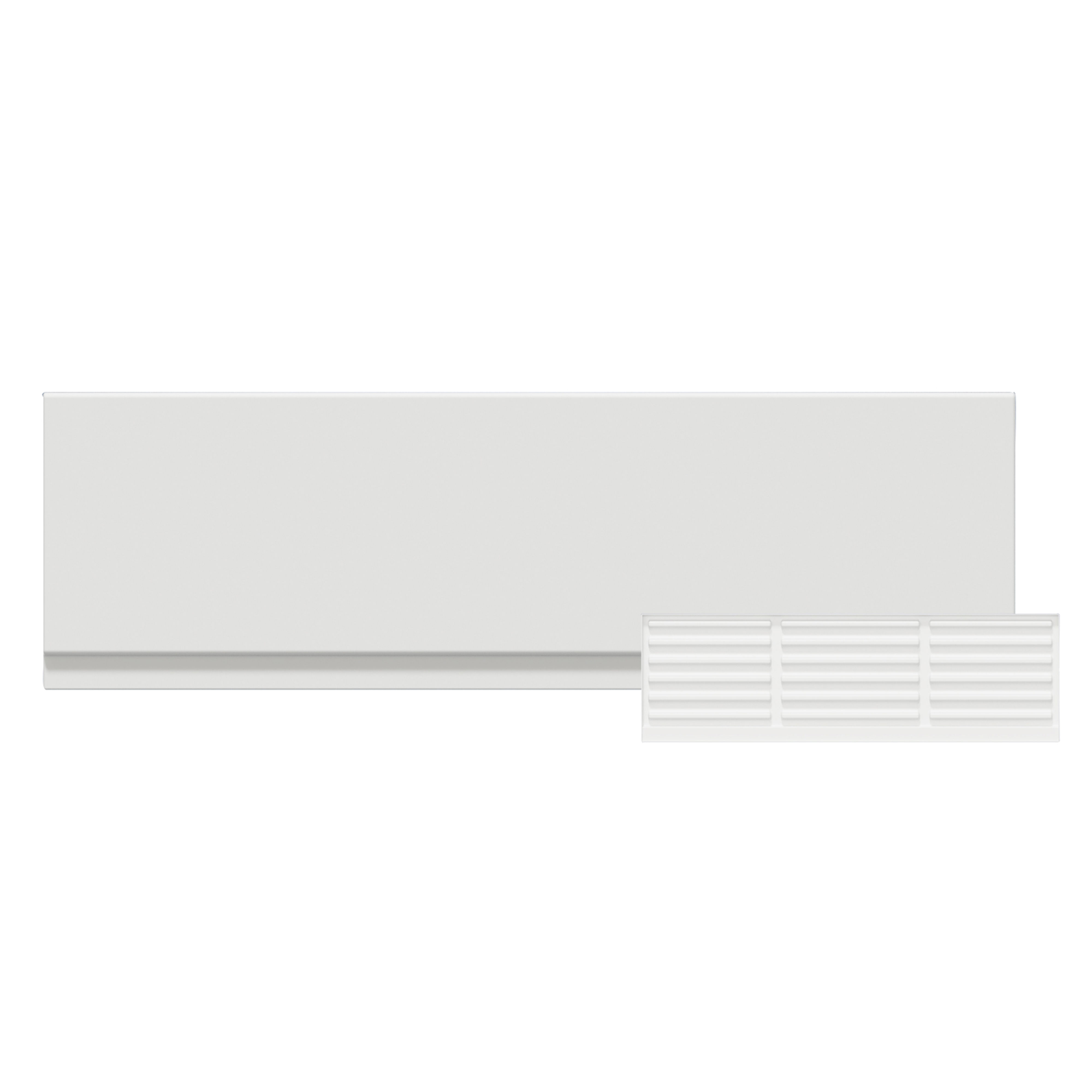 Kartell K-Vit Sonic Reinforced Front Bath Panel White 1700mm x 520mm