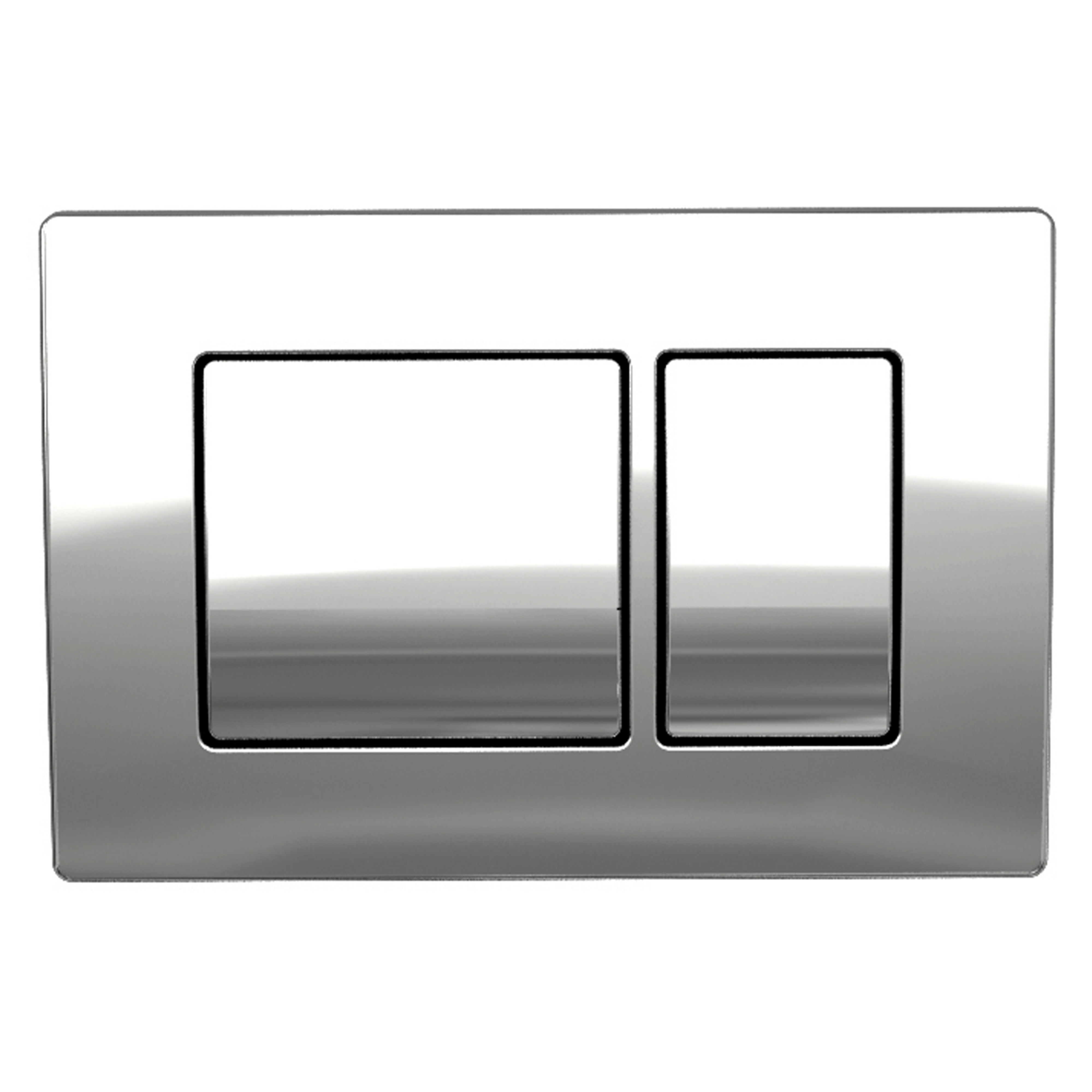 Kartell K-Vit Keytec Flushplate Chrome