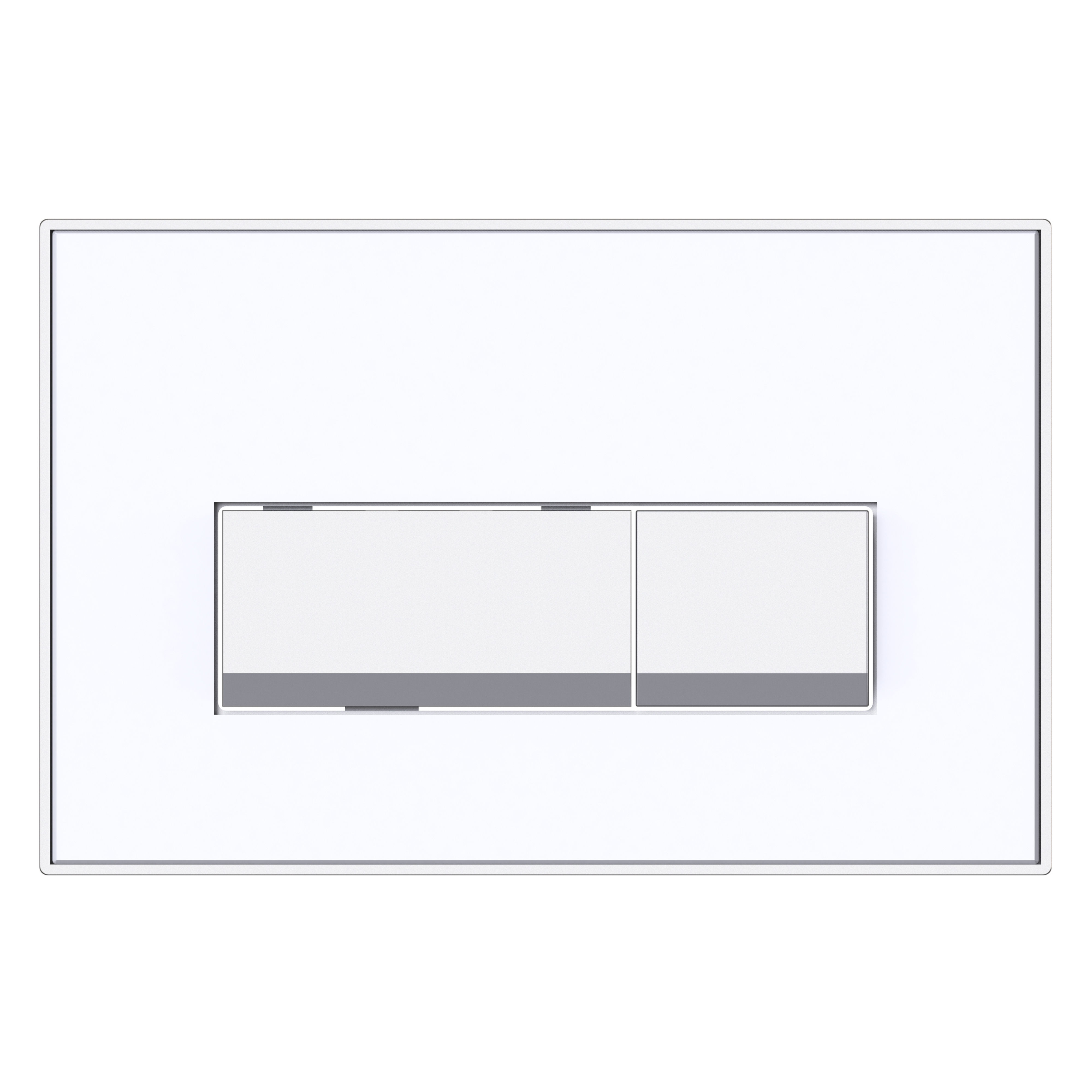 Kartell K-Vit Keytec Glass Flushplate White