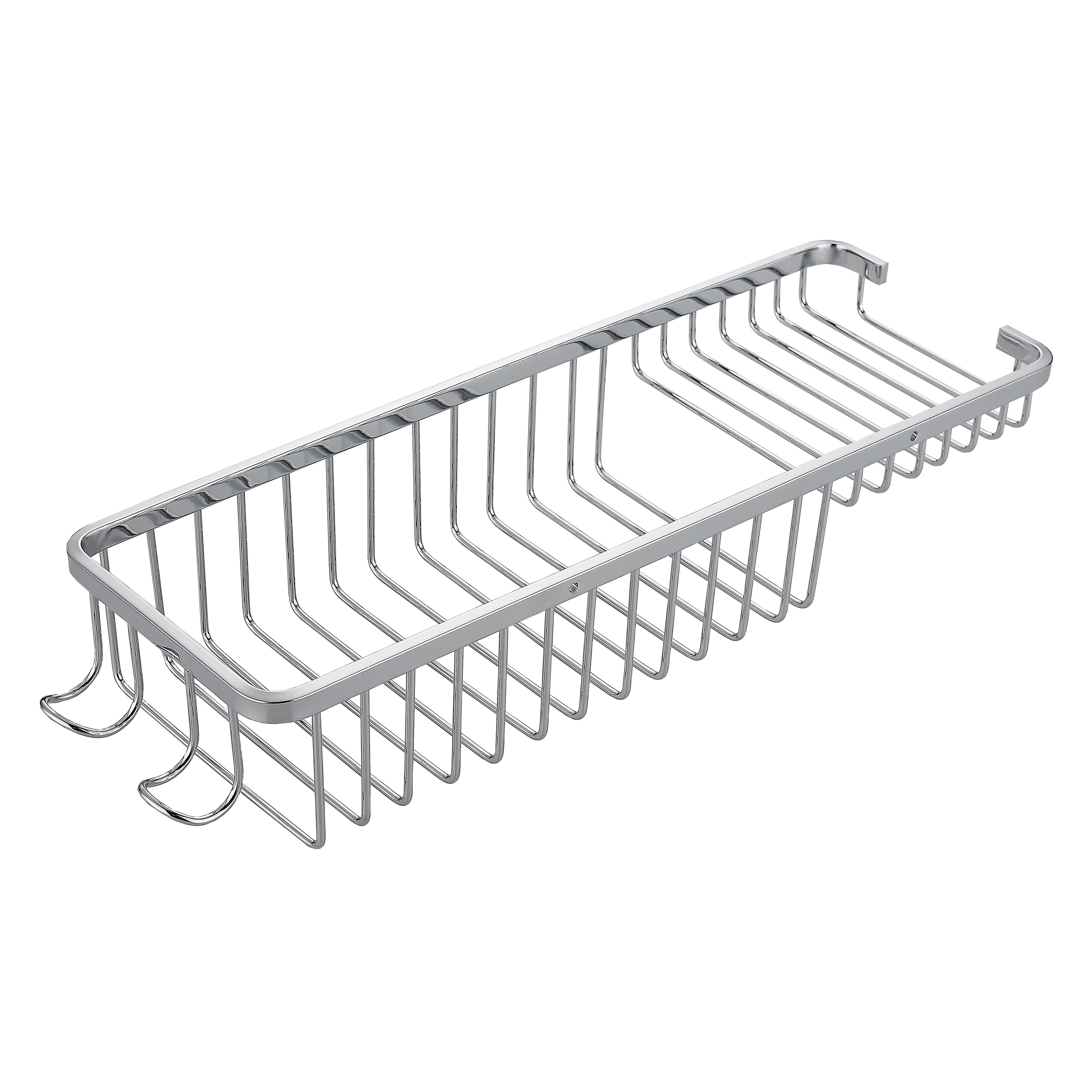 Kartell K-Vit Wire Work Soap Basket with Hook Chrome - ACC100