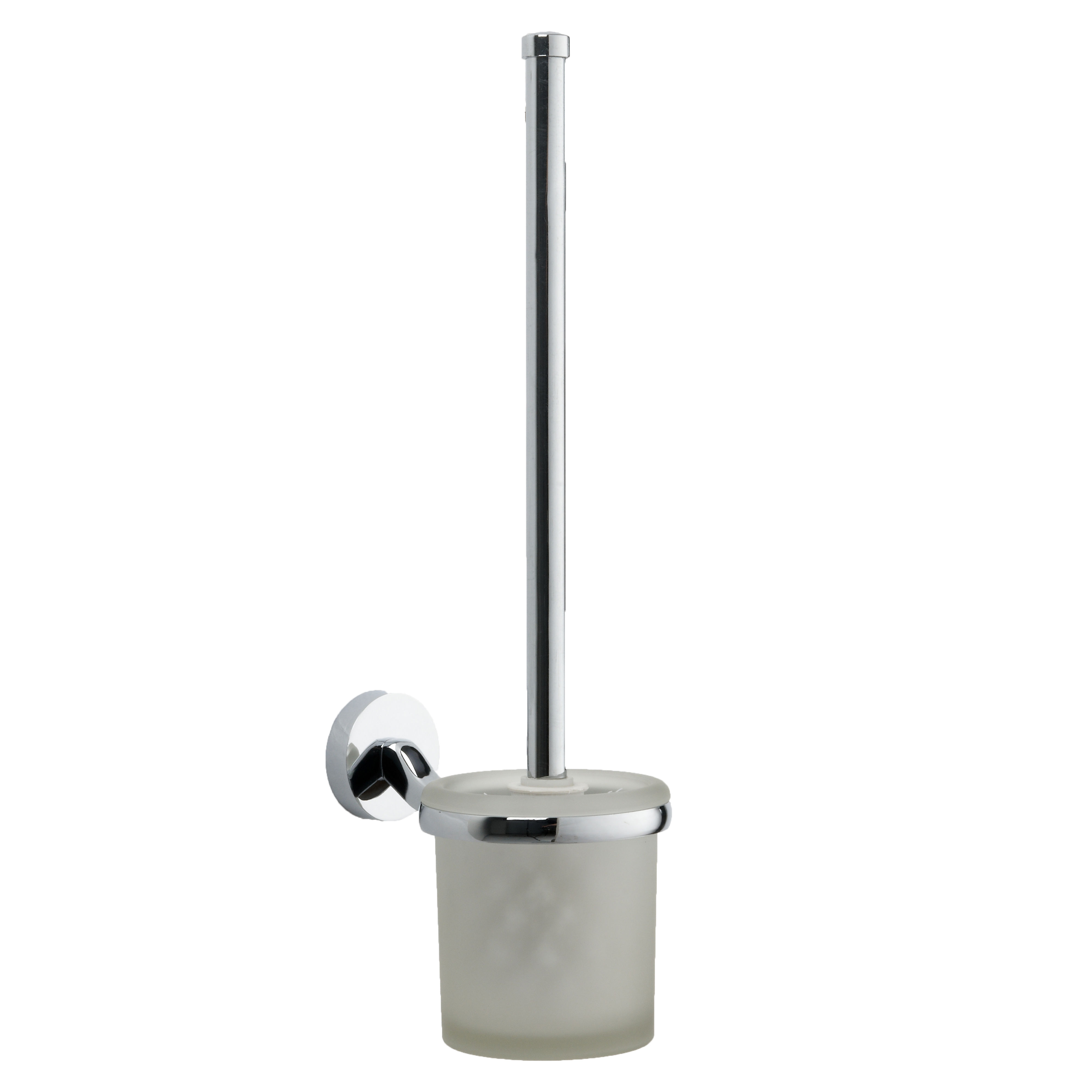 Kartell K-Vit Plan Toilet Brush and Holder Chrome - ACC127