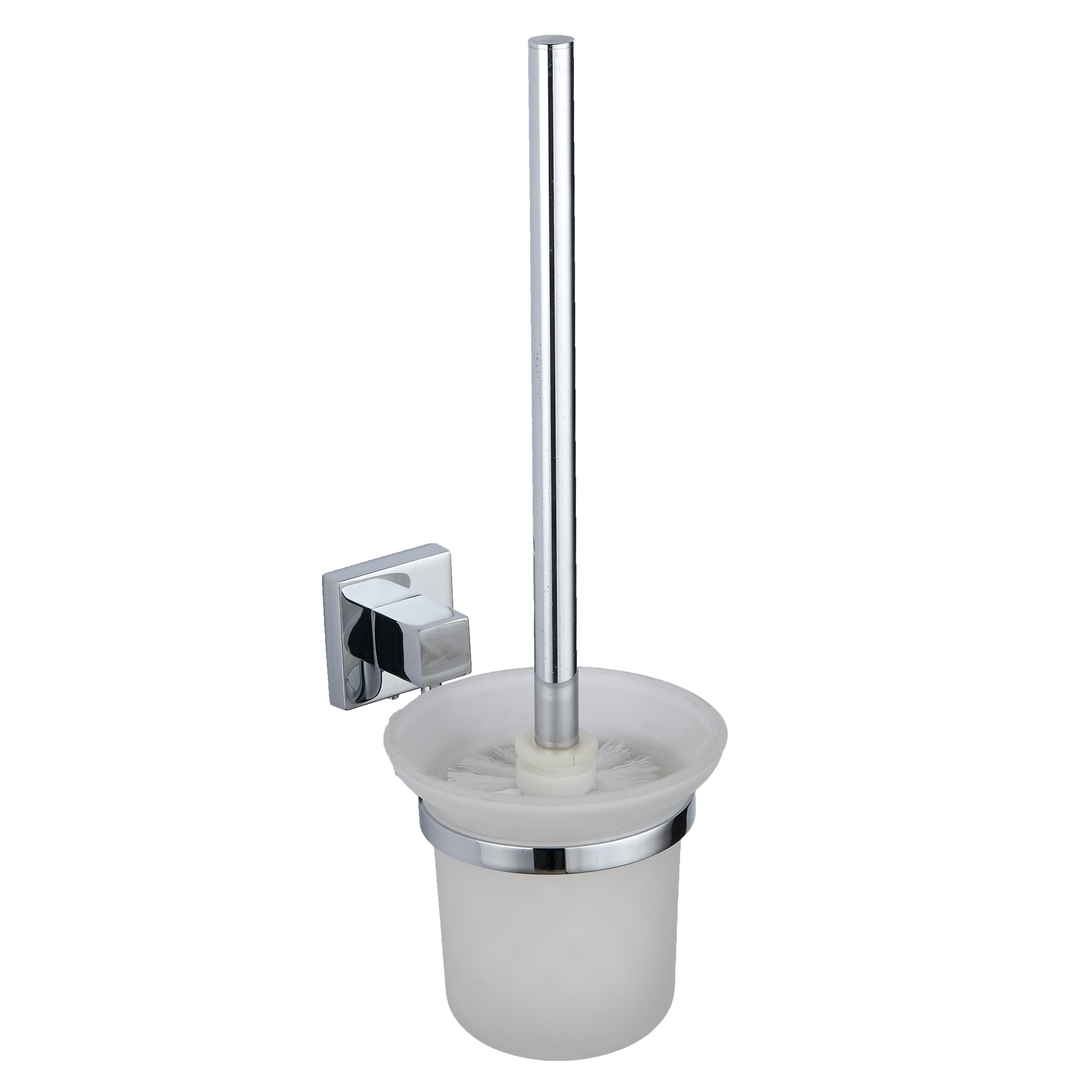 Kartell K-Vit Pure Toilet Brush and Holder Chrome - ACC168