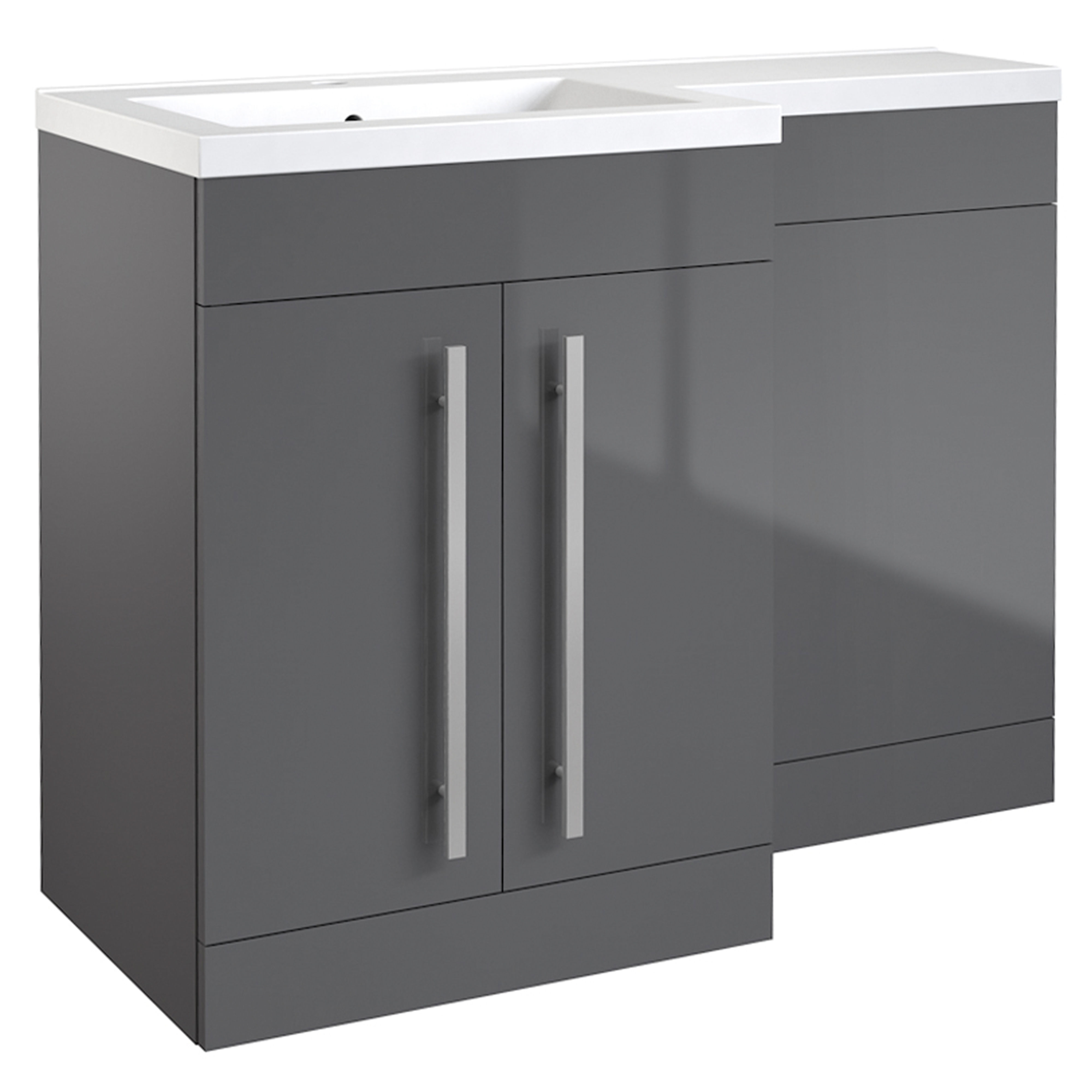 Kartell K-Vit Matrix WC Unit Storm Grey 500mm - FUR411MA