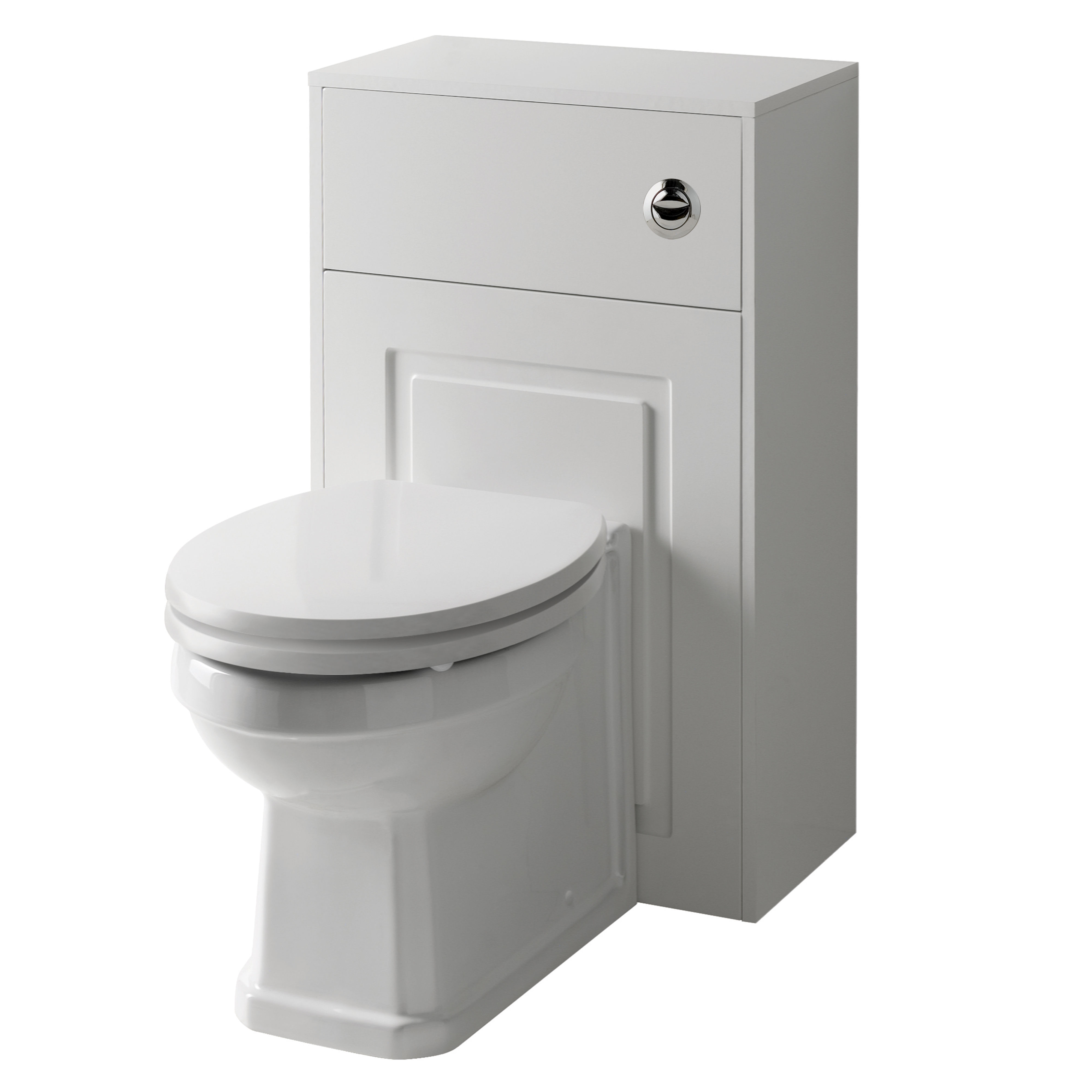Kartell K-Vit Astley WC Unit Matt White 500mm - FUR508AS