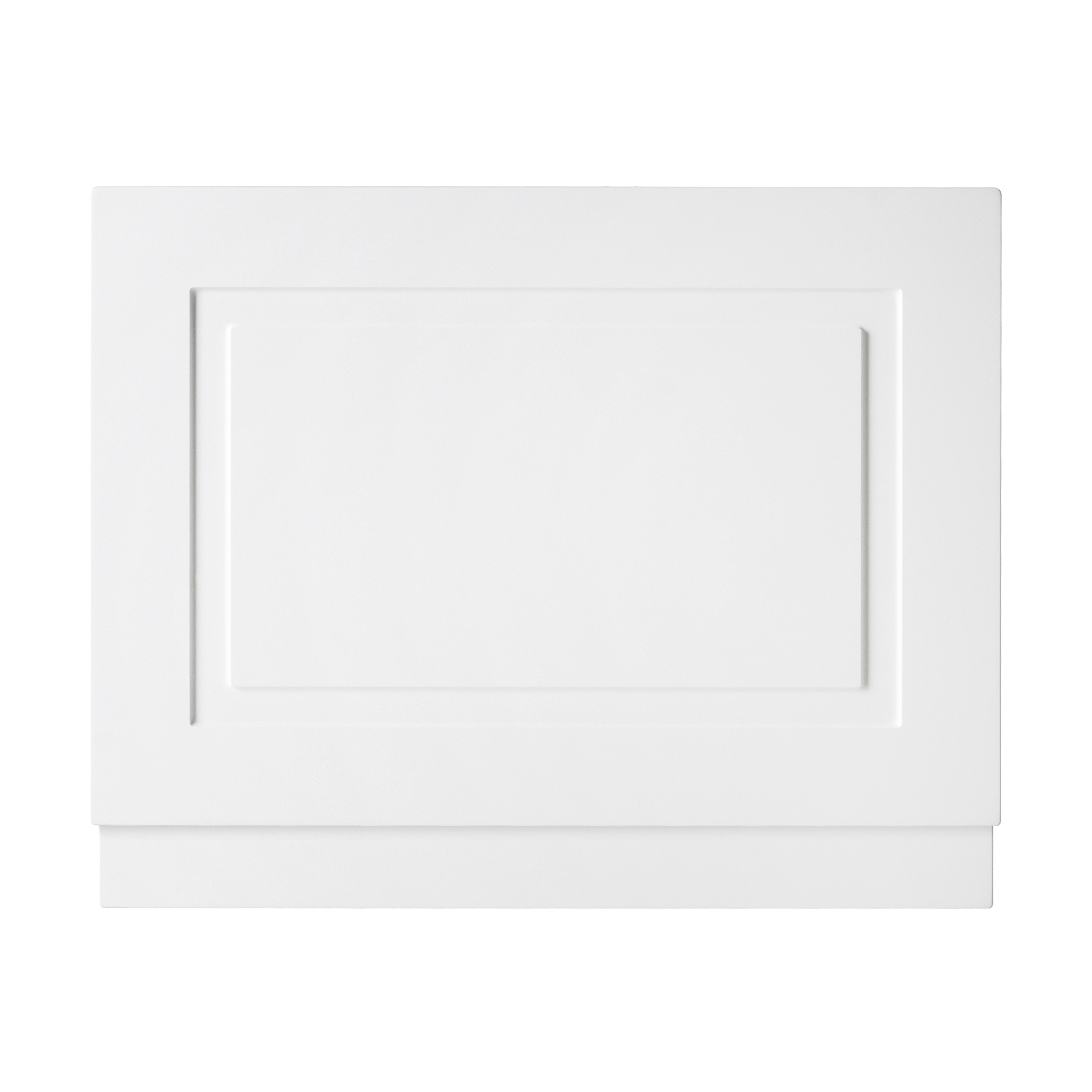 Kartell K-Vit Astley End Bath Panel Matt White 700mm x 580mm
