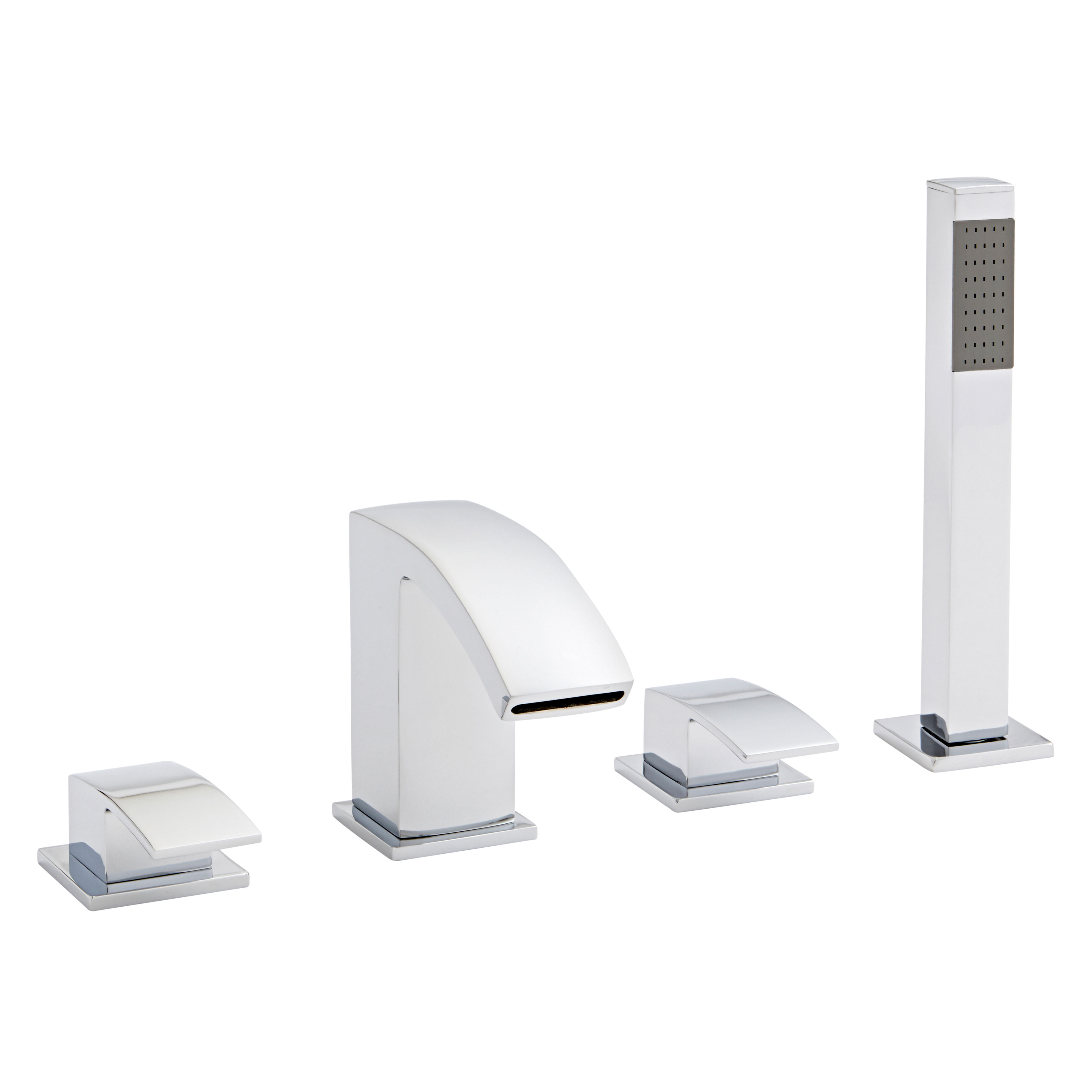 Kartell K-Vit Flair 4 Hole Bath Shower Mixer Tap - TAP006FL