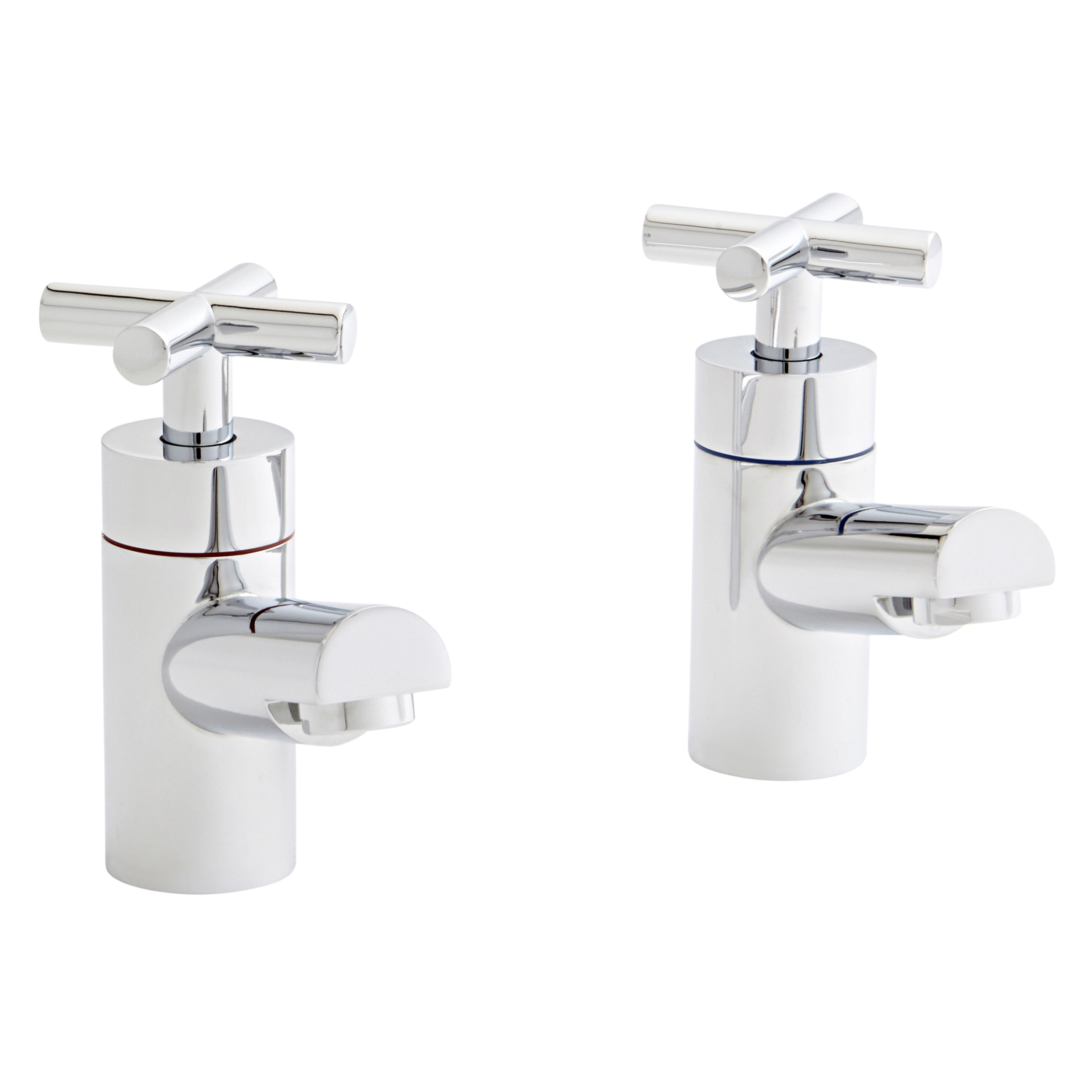 Kartell K-Vit Times Basin Pillar Taps - TAP084TI