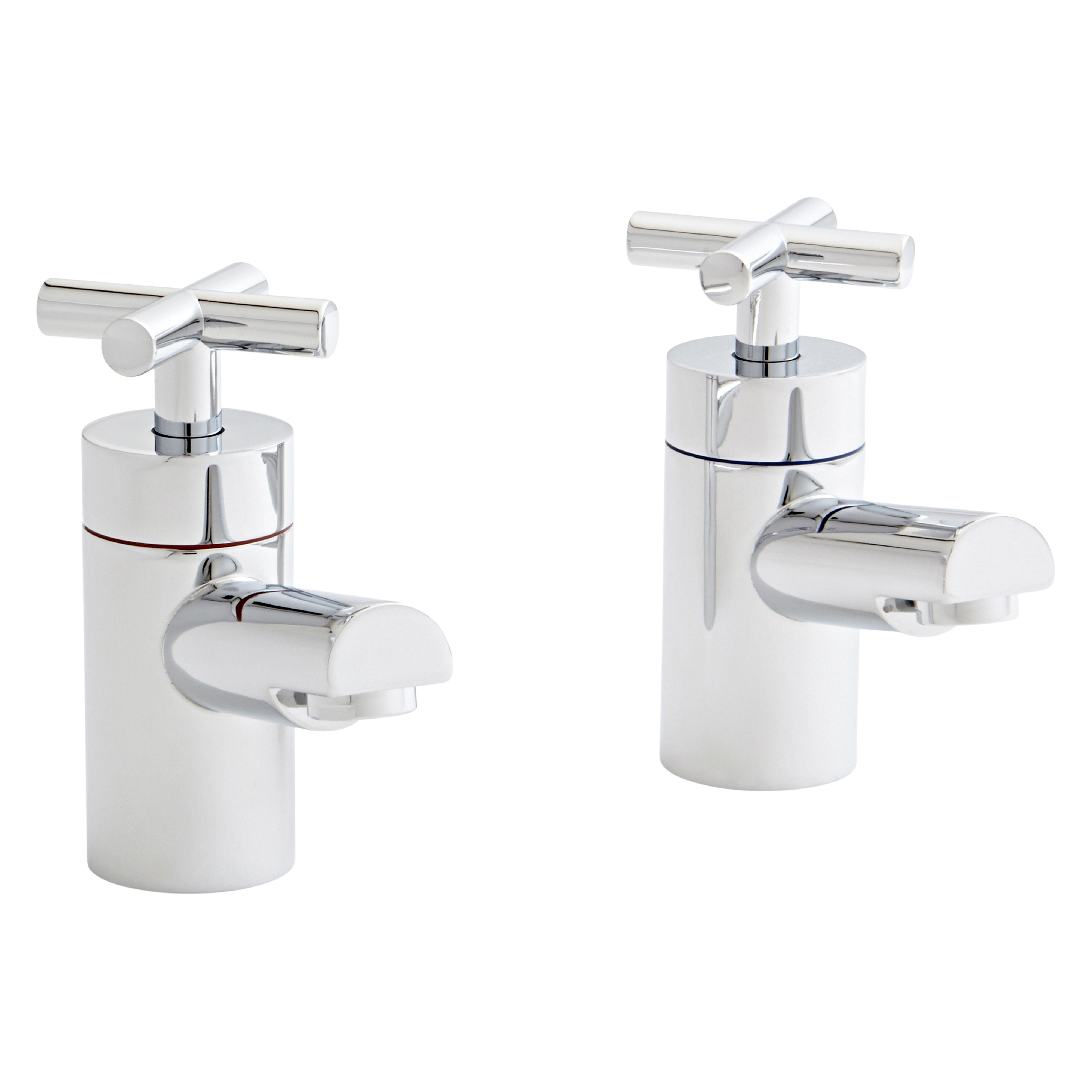 Kartell K-Vit Times Bath Pillar Taps - TAP085TI