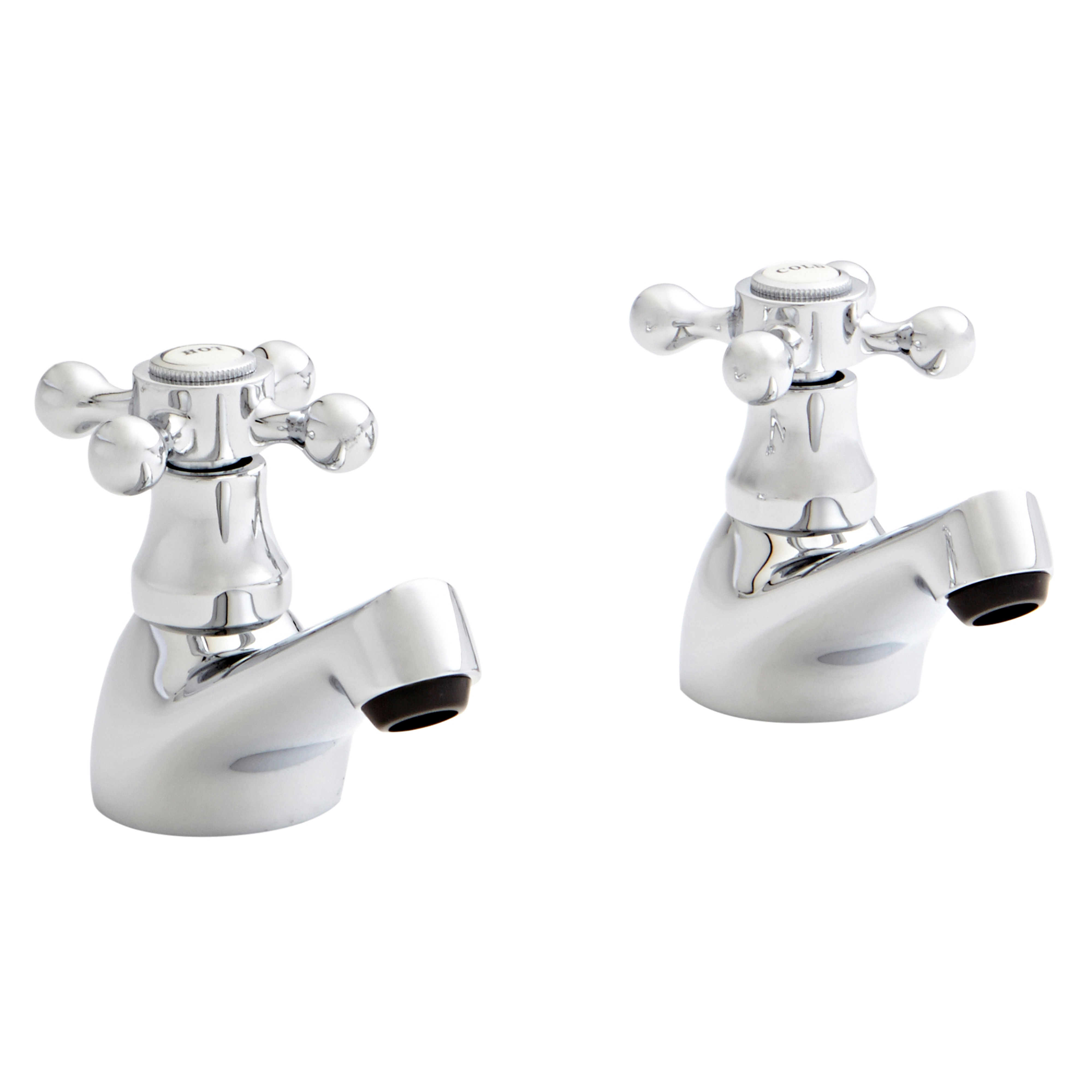 Kartell K-Vit Viktory Basin Pillar Taps - TAP093VI