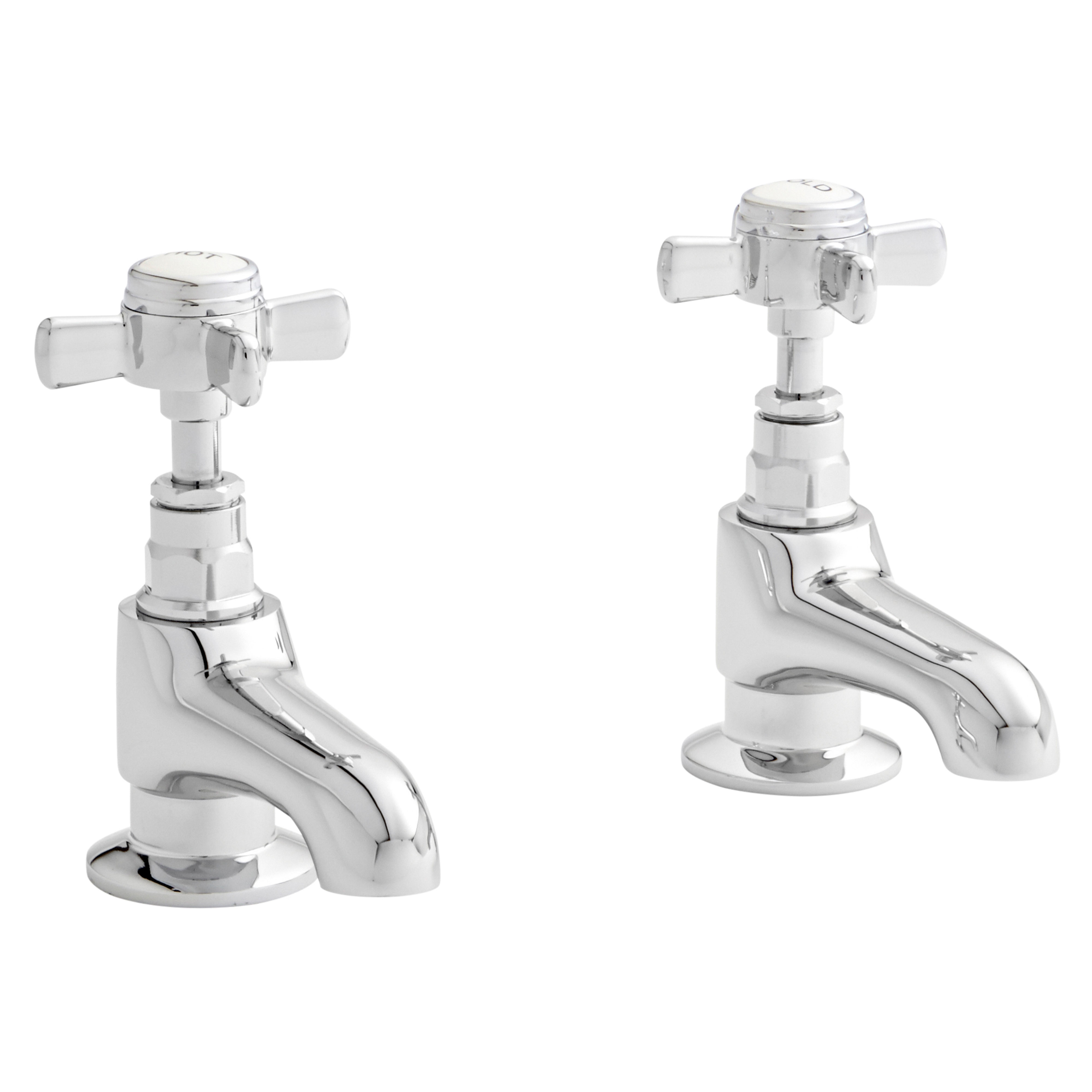 Kartell K-Vit Klassique Bath Pillar Taps - TAP104KL