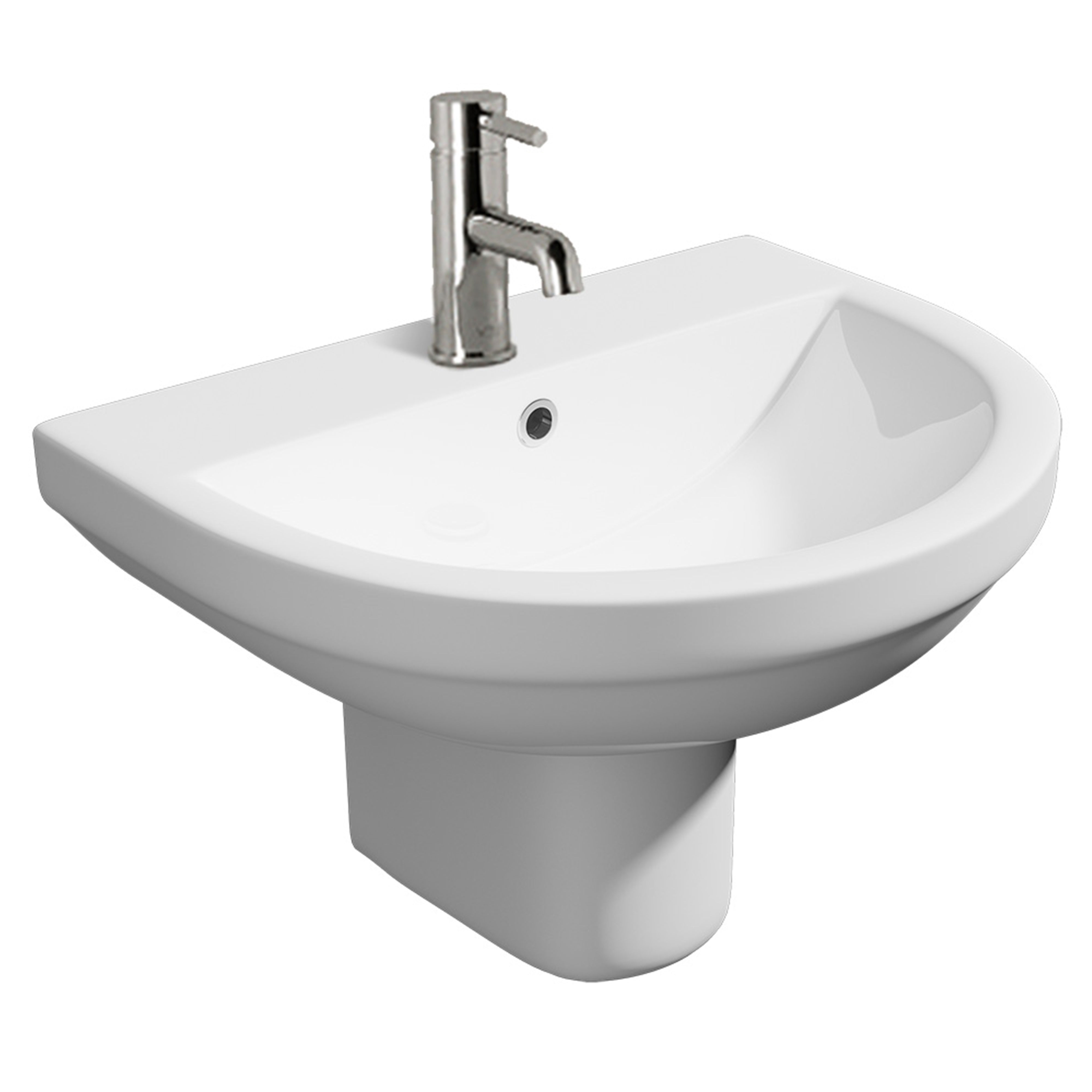 Kartell K-Vit Series 600 Round Semi-Pedestal