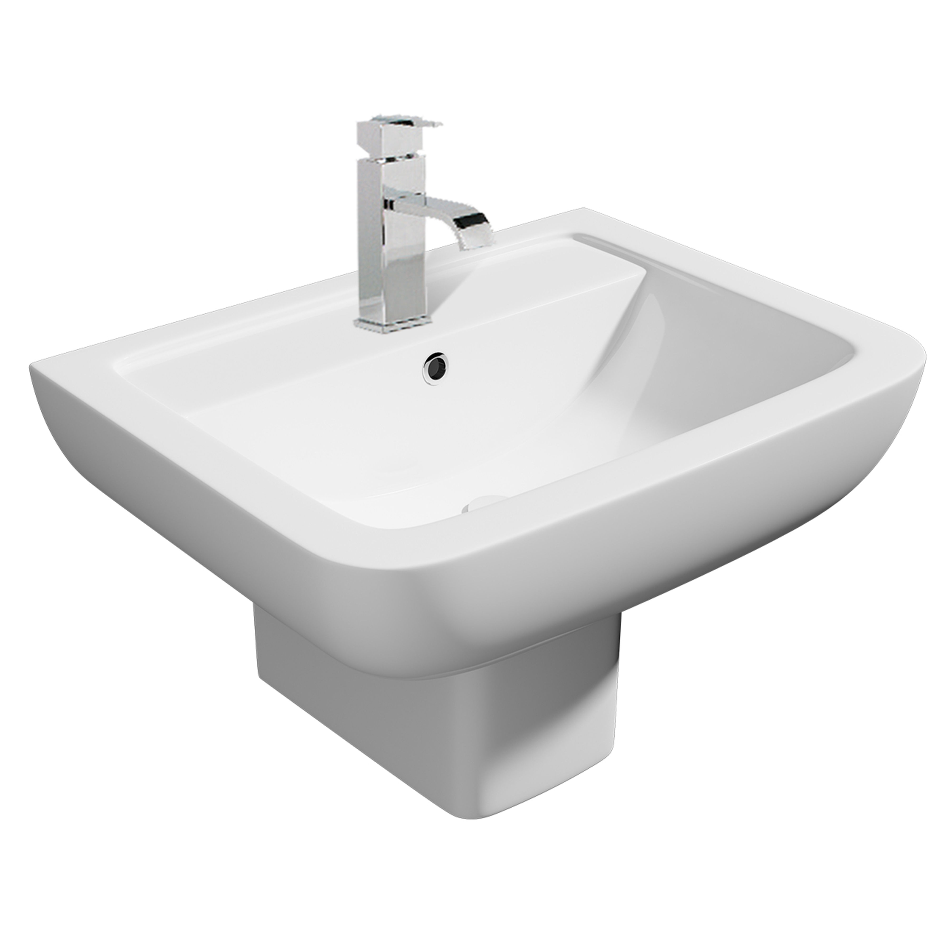 Kartell K-Vit Series 600 Square Semi-Pedestal
