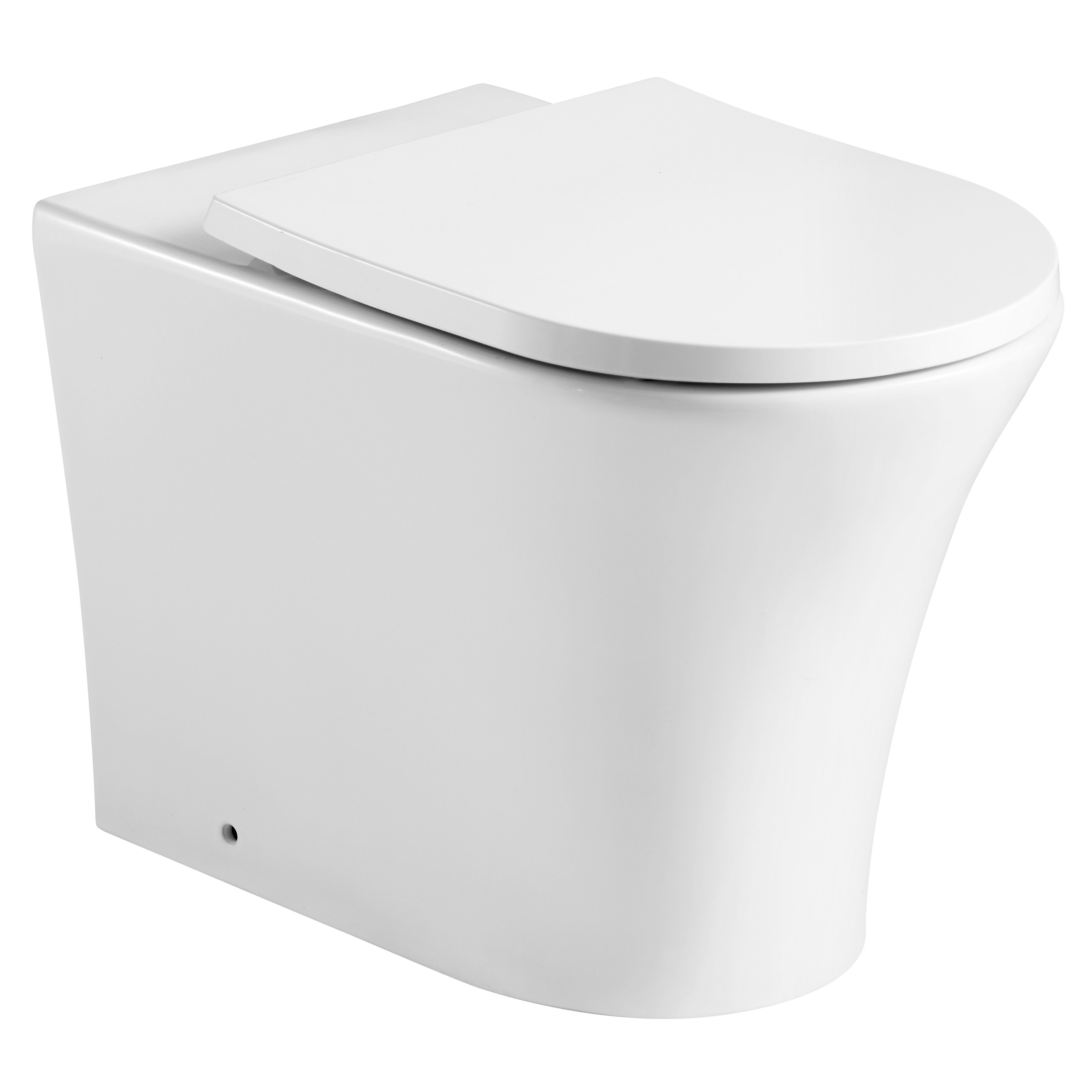 Kartell K-Vit Kameo Rimless Back to Wall Pan