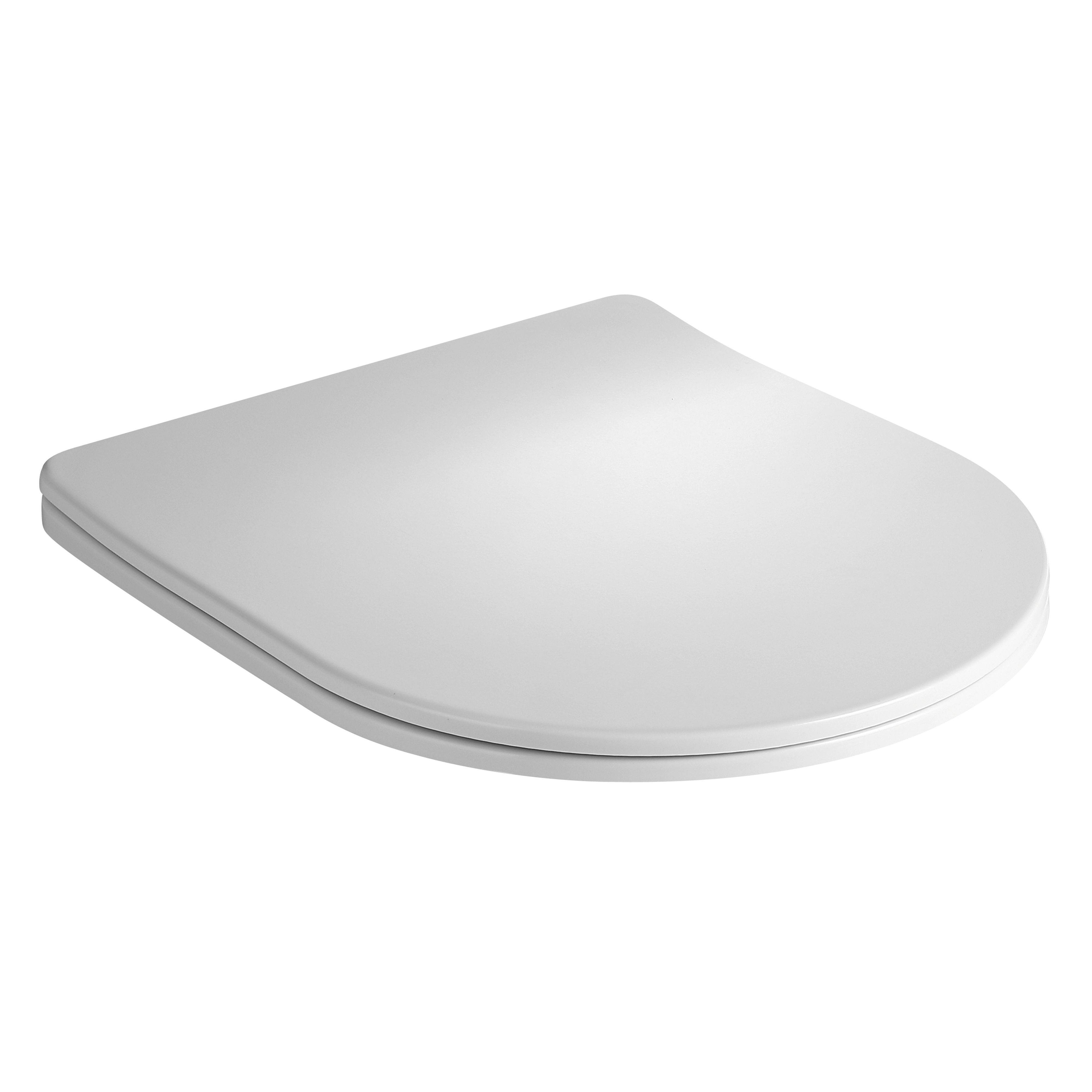 Kartell K-Vit Superslim D-Shaped Soft Close Toilet Seat