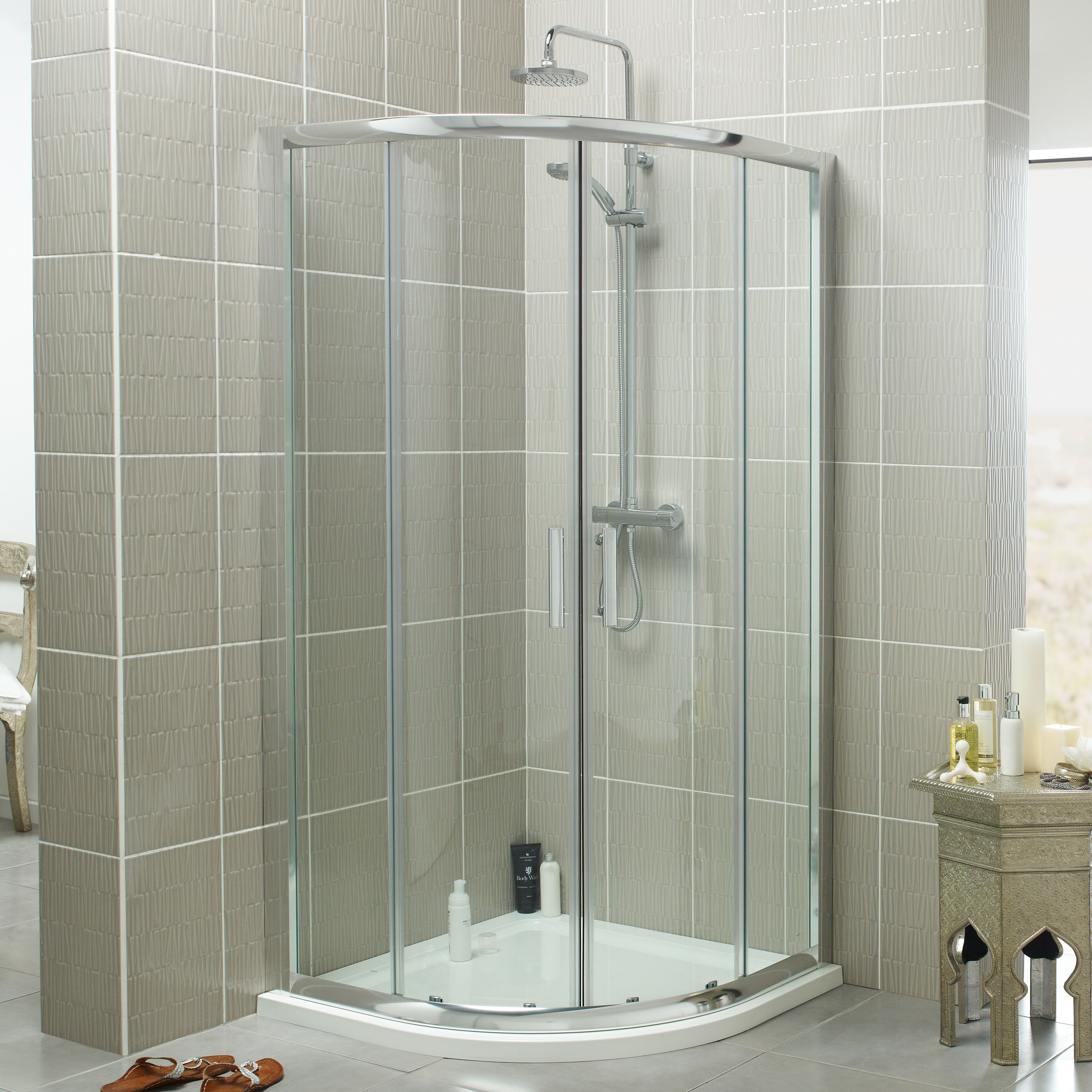 Kartell K-Vit Koncept Quadrant Shower Enclosure 900mm x 1850mm