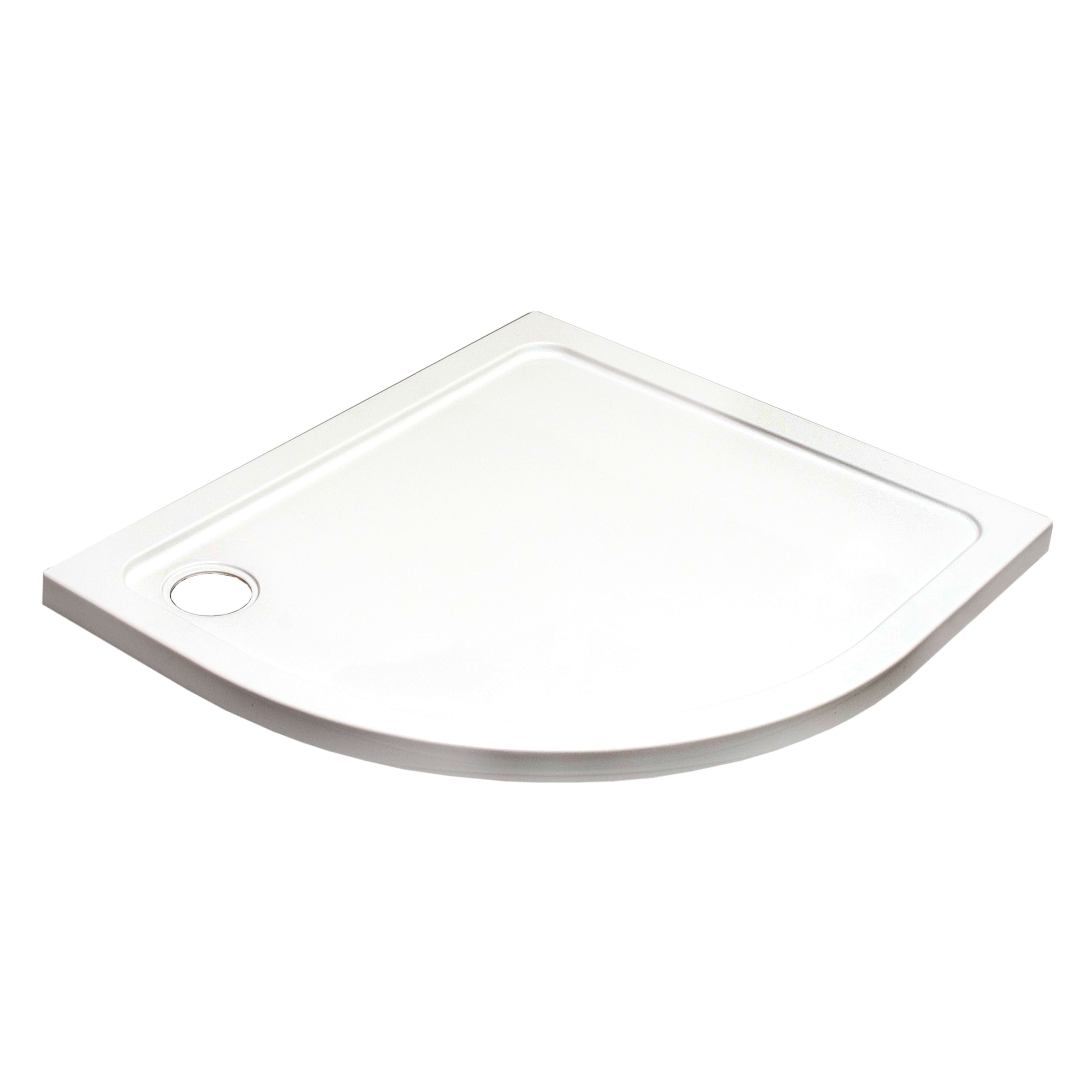 Kartell K-Vit Left Handed Offset Quadrant Low Profile Shower Tray
