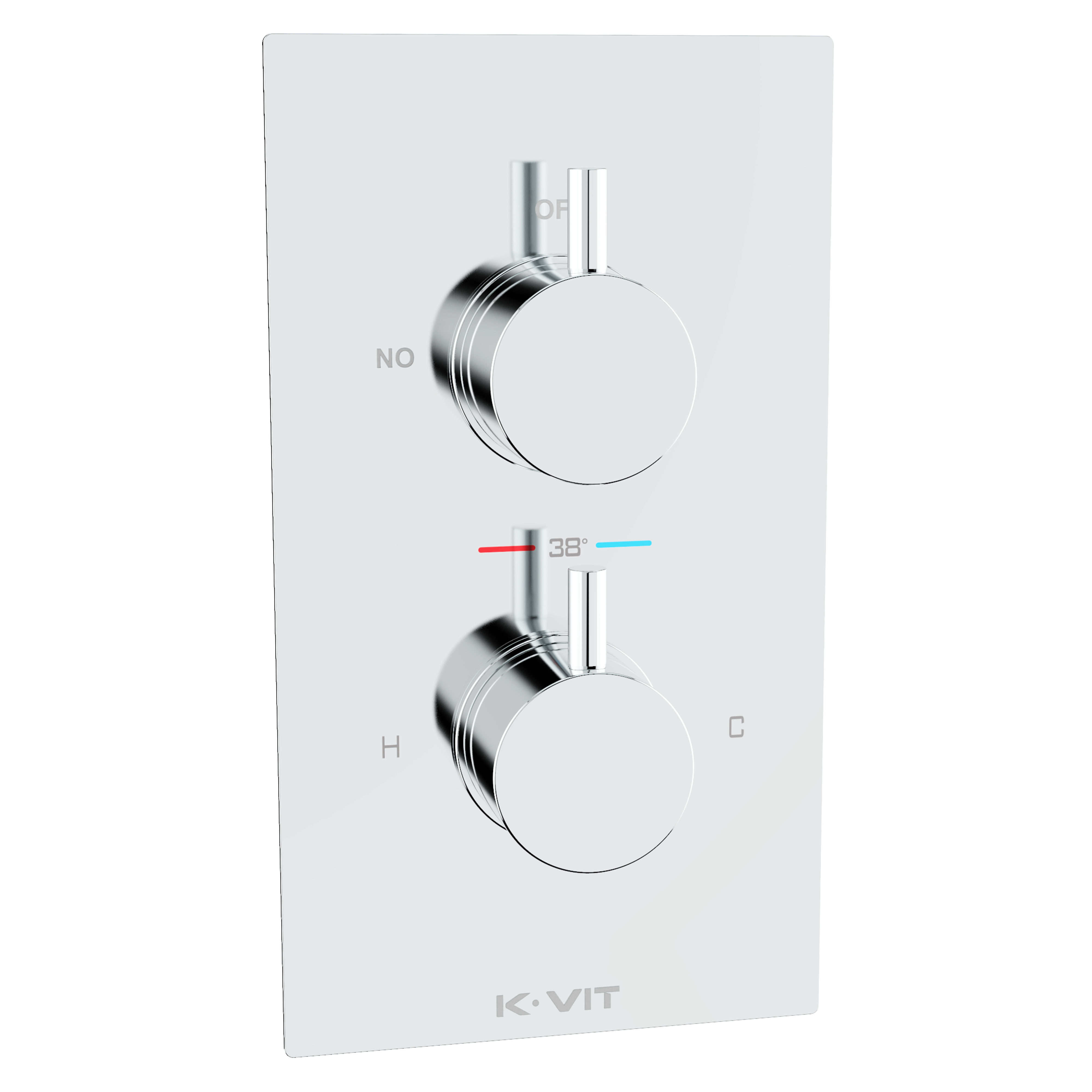 Kartell K-Vit Plan Concealed Thermostatic Shower Valve - SHO001PL