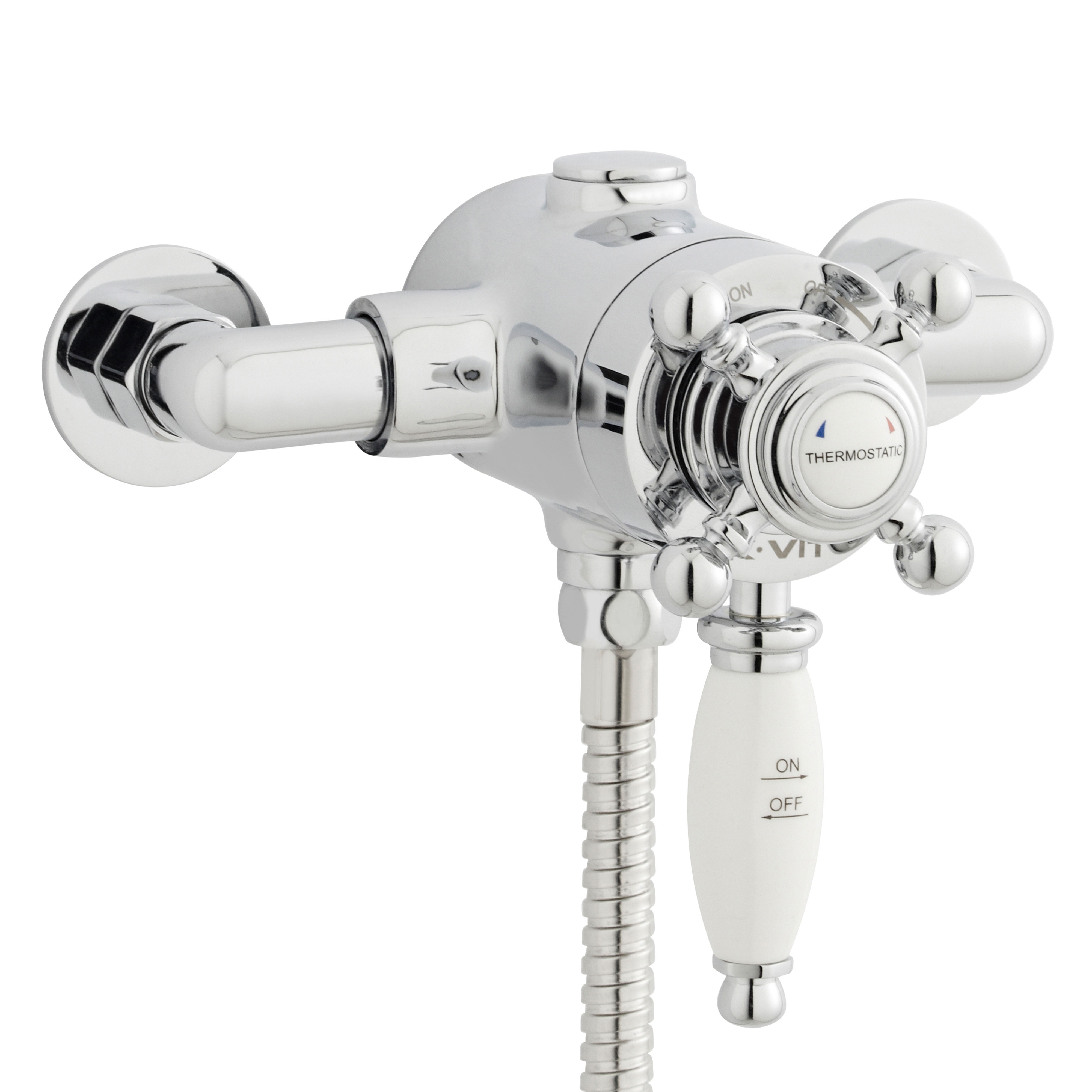Kartell K-Vit Viktory Exposed Thermostatic Shower Valve - SHO036VI